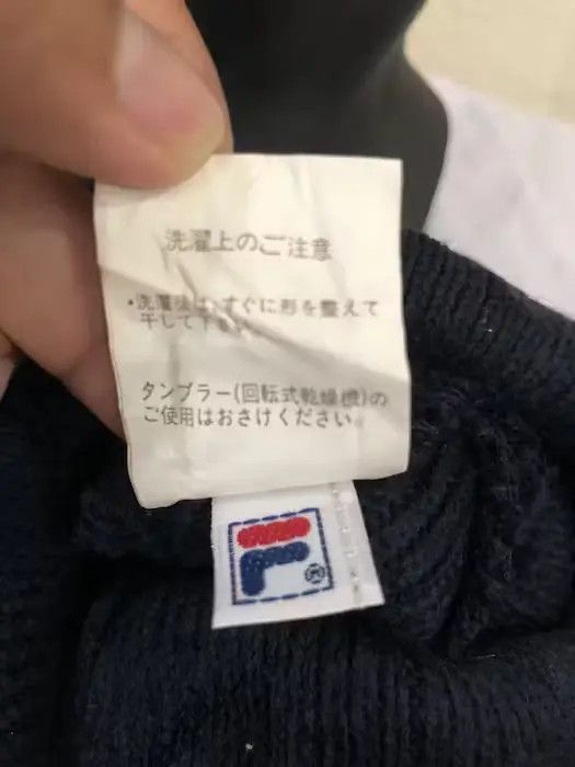 Fila Vintage Fila Classic Logo Beanie Hat Size ONE SIZE - 4 Thumbnail