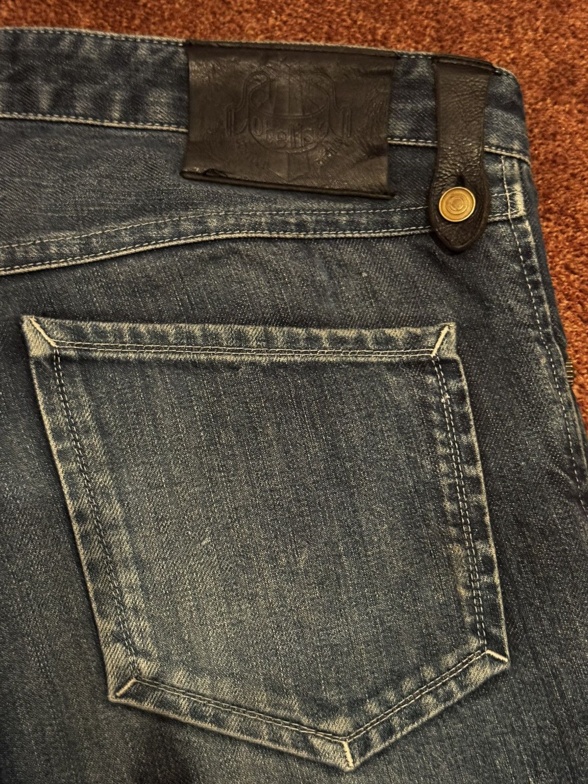 Obelisk Archive Obelisk Hybrid Cowboy Denim with Leather Pocket Size US 30 / EU 46 - 4 Thumbnail