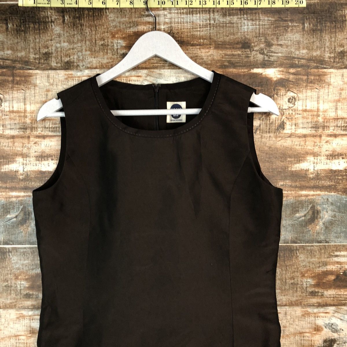 Hiroko Koshino Homme Hiroko Bros hiroko koshino Dark Brown Vest #A1614 Size M / US 6-8 / IT 42-44 - 5 Thumbnail