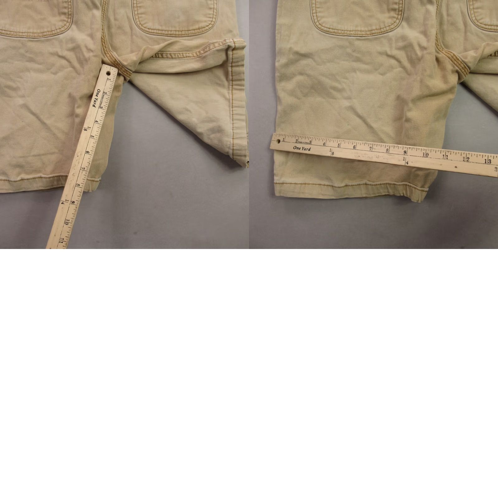 Carhartt VINTAGE Carhartt Shorts Mens 36 Pockets Cargo Outdoors Workwear Casual Beige Relaxed Size US 36 / EU 52 - 8 Thumbnail
