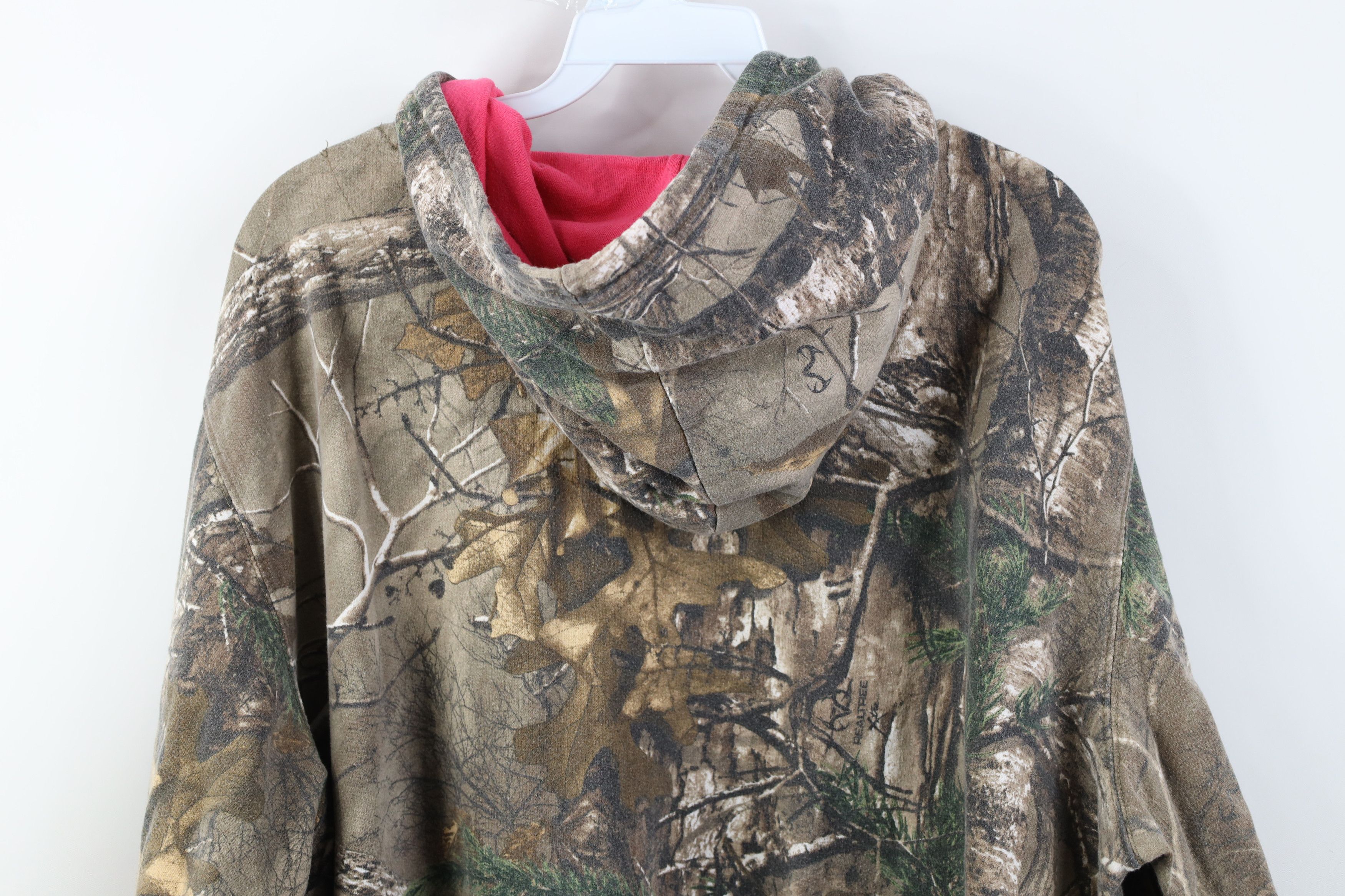 Vintage Vintage Y2K Streetwear Babydoll Realtree Camouflage Hoodie Size XXL / US 16-18 / IT 52-54 - 11 Thumbnail