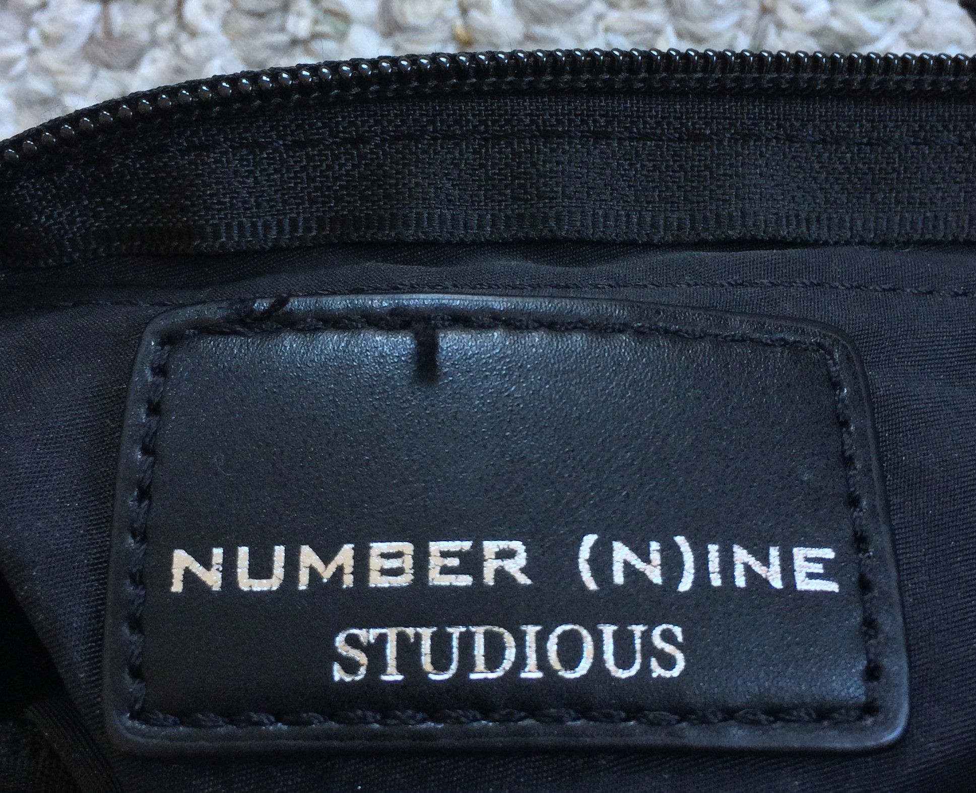 Number (N)ine Number (N)ine x Studious Logo Tote Bag Size ONE SIZE - 5 Thumbnail