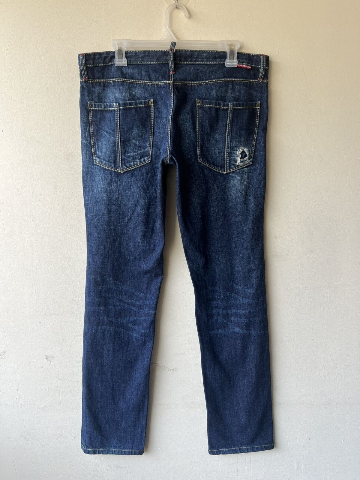 Dsquared2 Dsquared2 Made in Italy Distressed Ripped Skinny Jeans Size US 32 / EU 48 - 3 Thumbnail