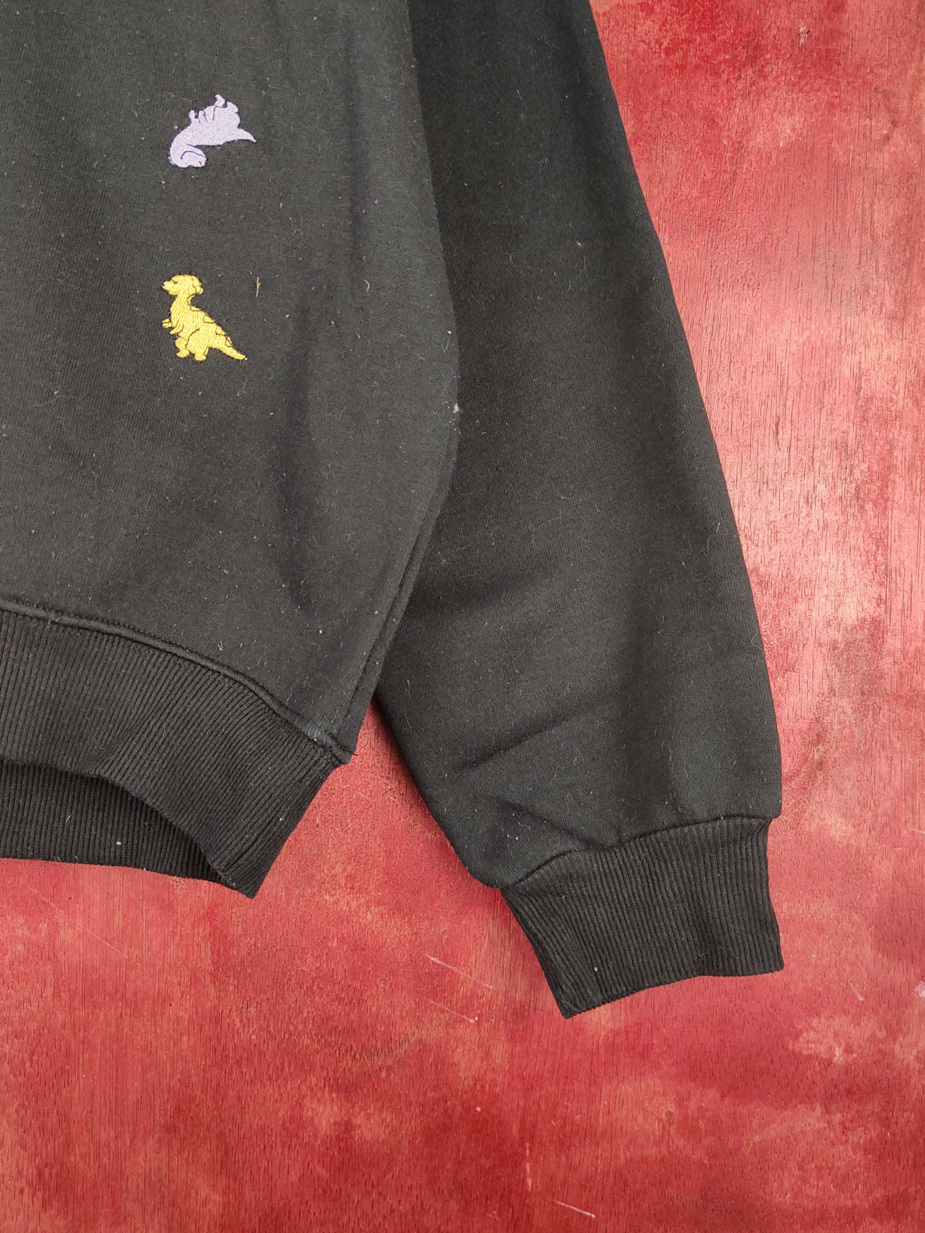 Japanese Brand Cheerful Brothers dinasor vintage Sweatshirts #S1553 Size L / US 10 / IT 46 - 7 Thumbnail