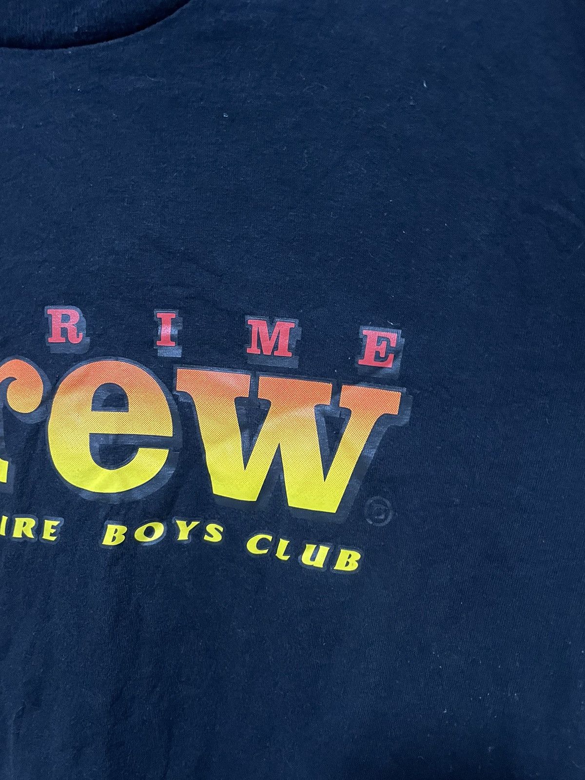 Billionaire Boys Club Billionaire Boys Club Vintage Prime Crew Logo Black Tee XL Size US XL / EU 56 / 4 - 4 Thumbnail