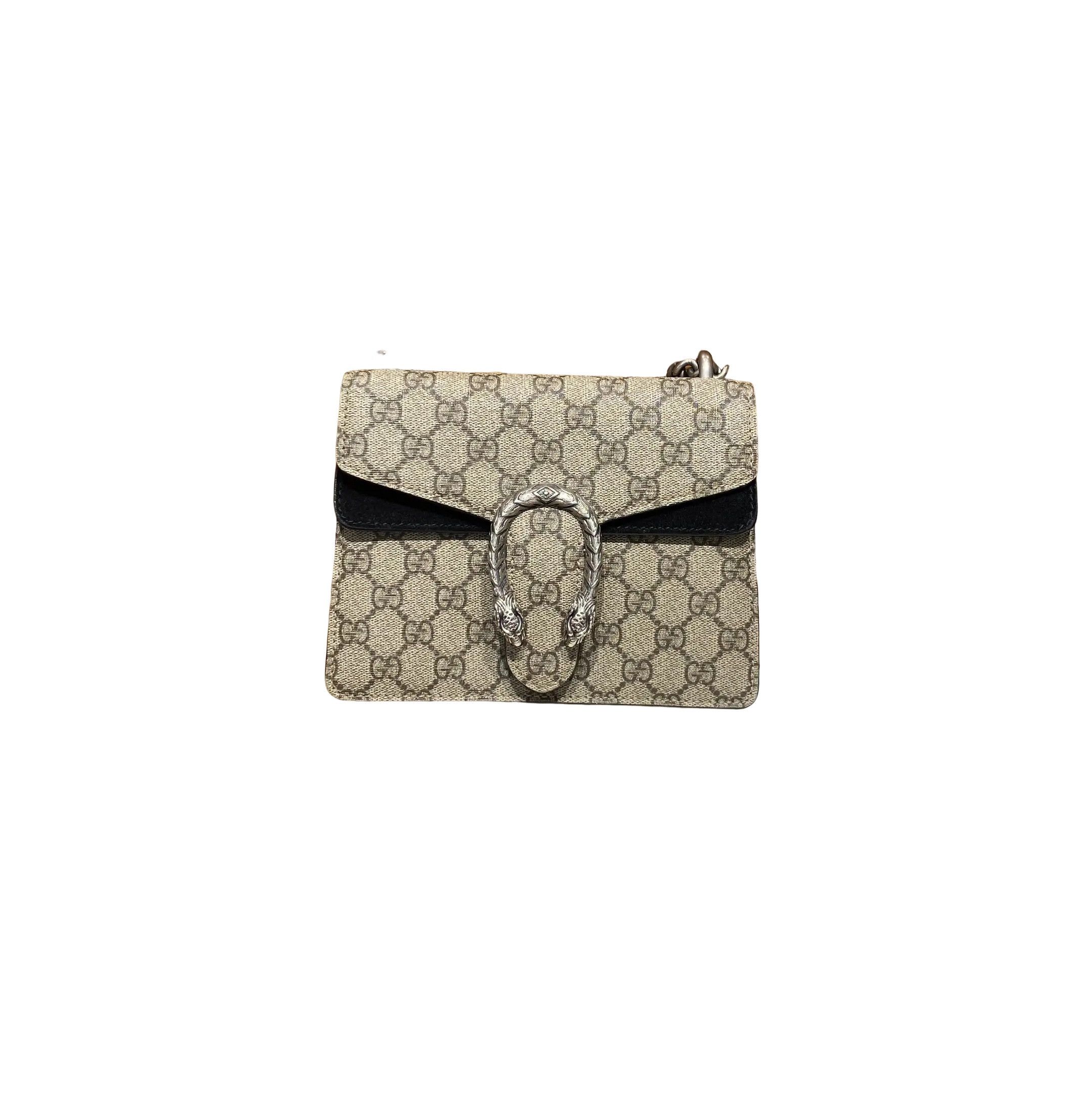 Gucci Gucci Dionysus Mini GG Supreme Chain Shoulder Bag Size ONE SIZE - 1 Thumbnail