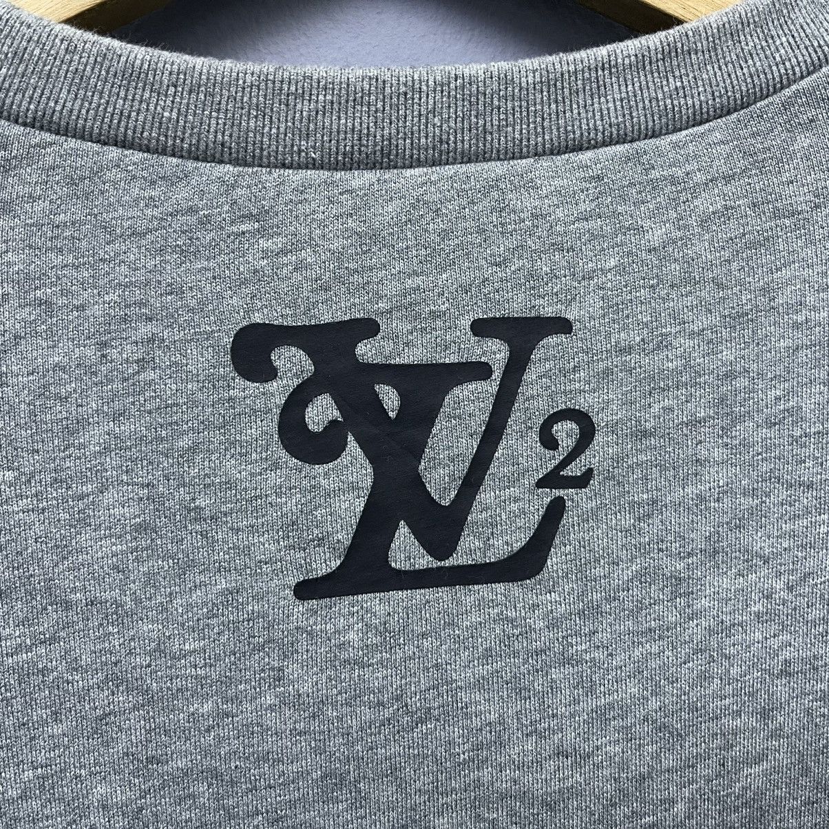 Louis Vuitton Louis Vuitton x Nigo Squared Crewneck Sweatshirt Size US L / EU 52-54 / 3 - 7 Thumbnail