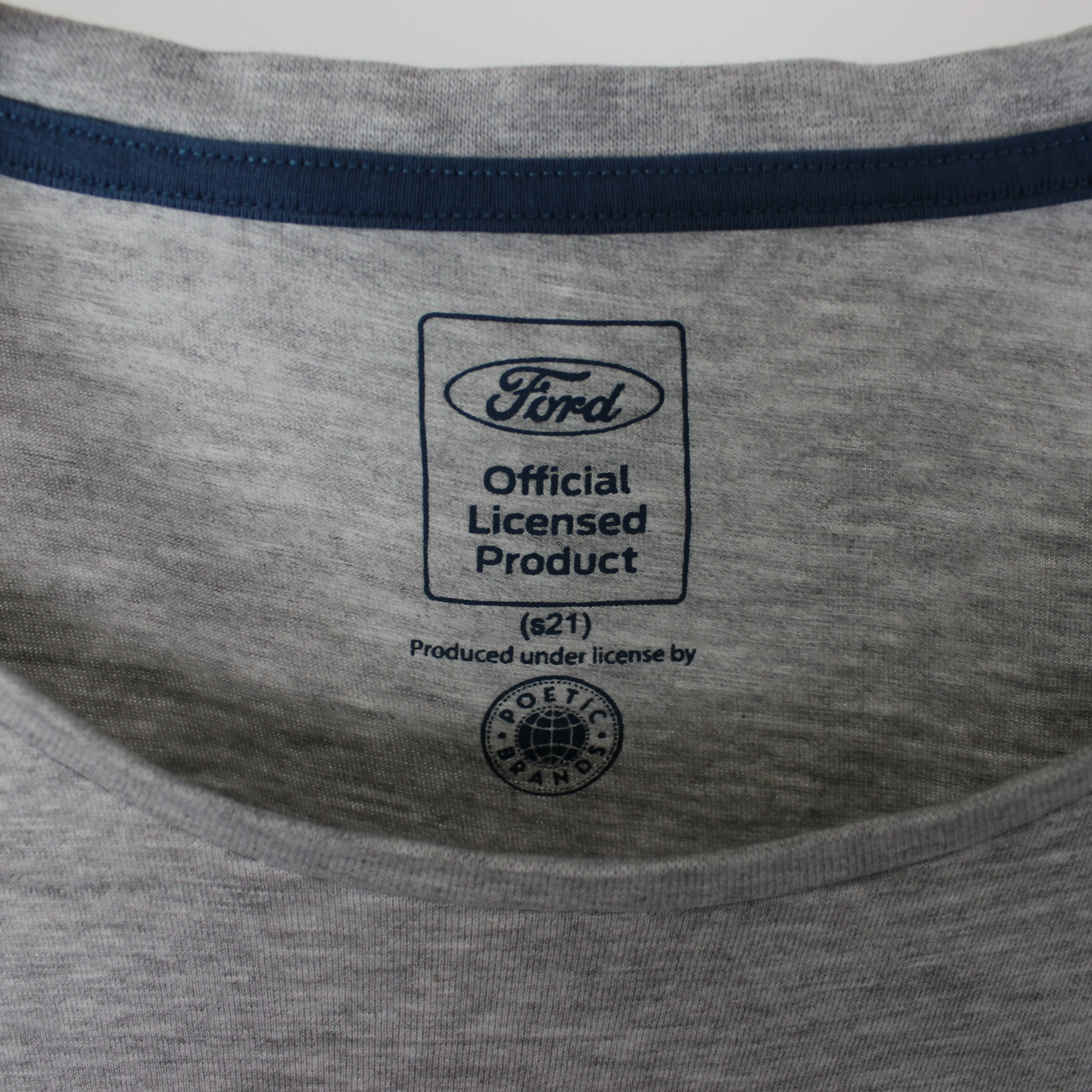 Ford Ford t shirt mustang gray L XL 2021 Size US L / EU 52-54 / 3 - 4 Thumbnail