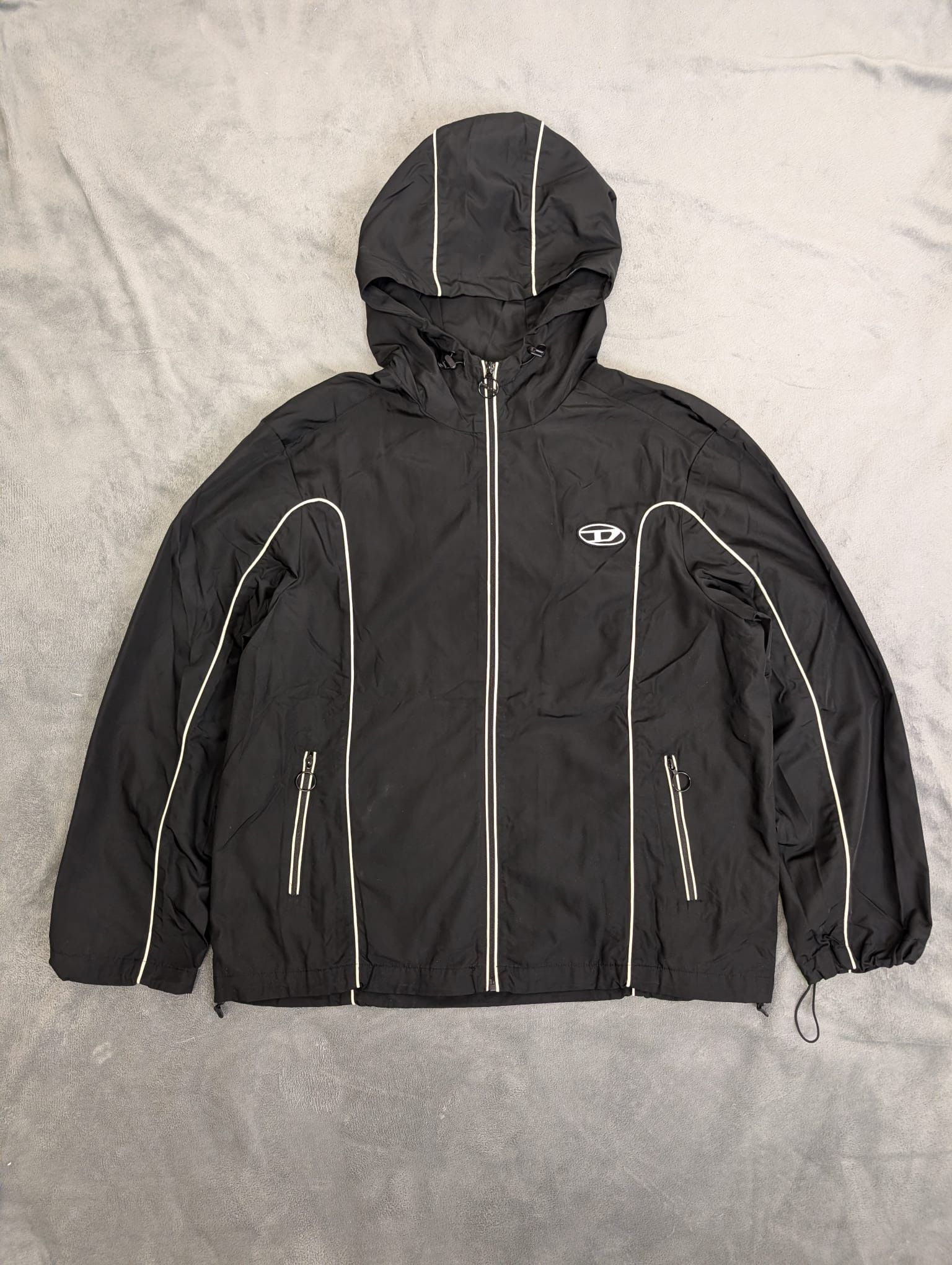 Diesel Waterproof Windbreaker Jacket Diesel Streetwear Size US XL / EU 56 / 4 - 1 Thumbnail