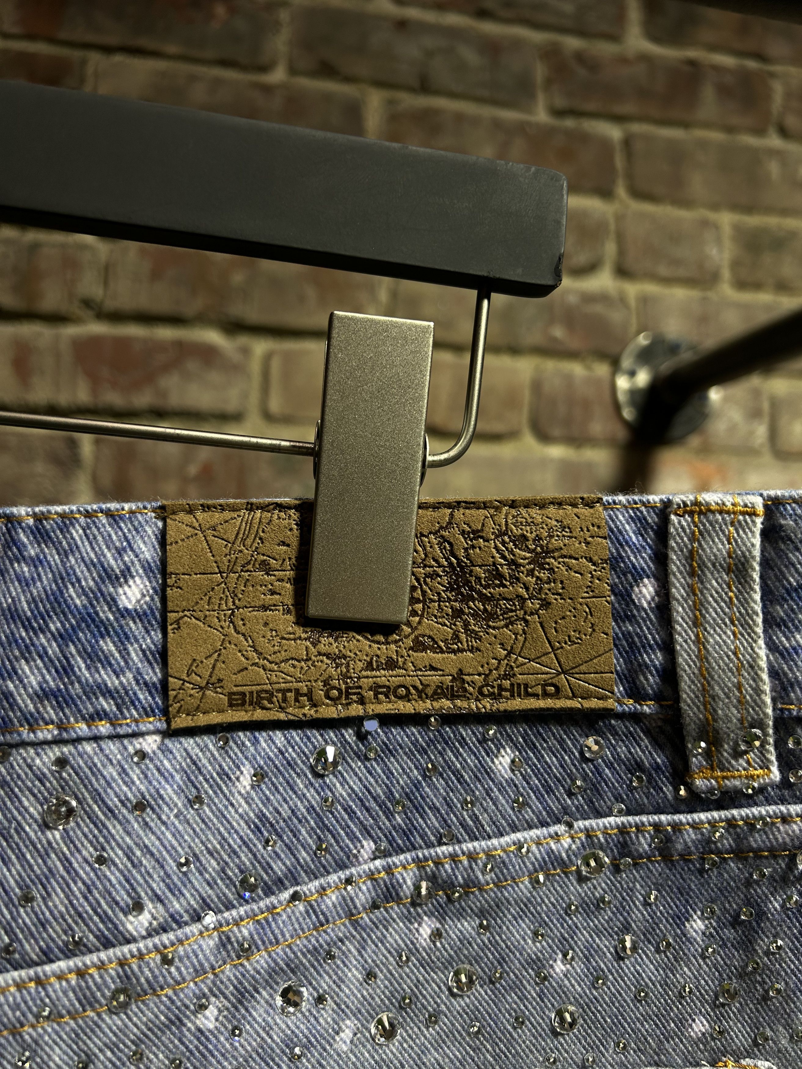 Birth of Royal Child Birth of a Royal Child Diamond Boro-Jeans Size US 40 / EU 56 - 3 Thumbnail