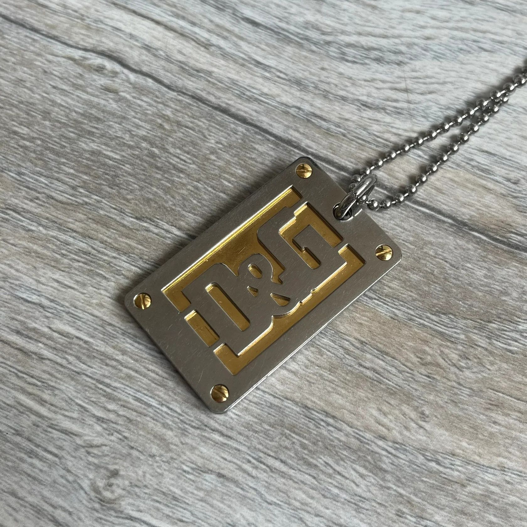Dolce & Gabbana Dolce & Gabbana 2000's Layered Gold/Silver Necklace Size ONE SIZE - 3 Thumbnail