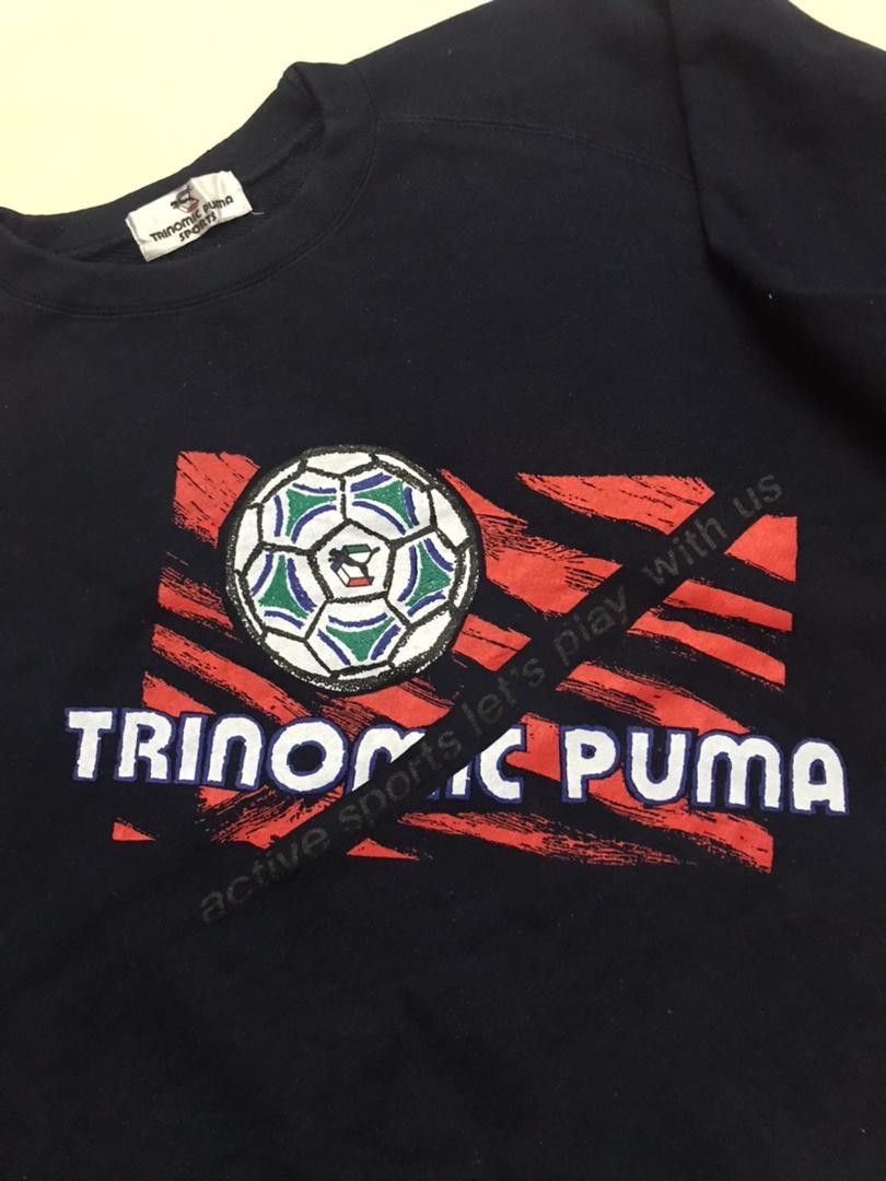 Japanese Brand × Puma TRINOMIC PUMA SPORT VINTAGE BIG LOGO Size US XL / EU 56 / 4 - 2 Thumbnail