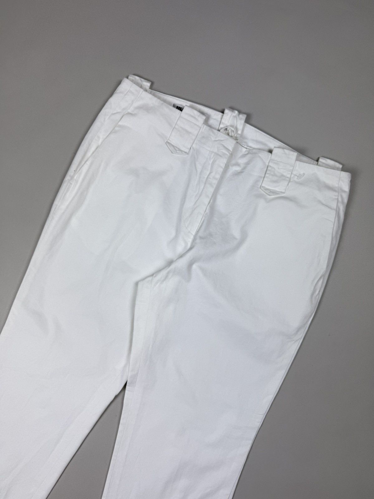 Jil Sander × Vintage Jil Sander Vintage Cropped Cotton Chino Pants Trousers Size 34" / US 12 / IT 48 - 2 Thumbnail