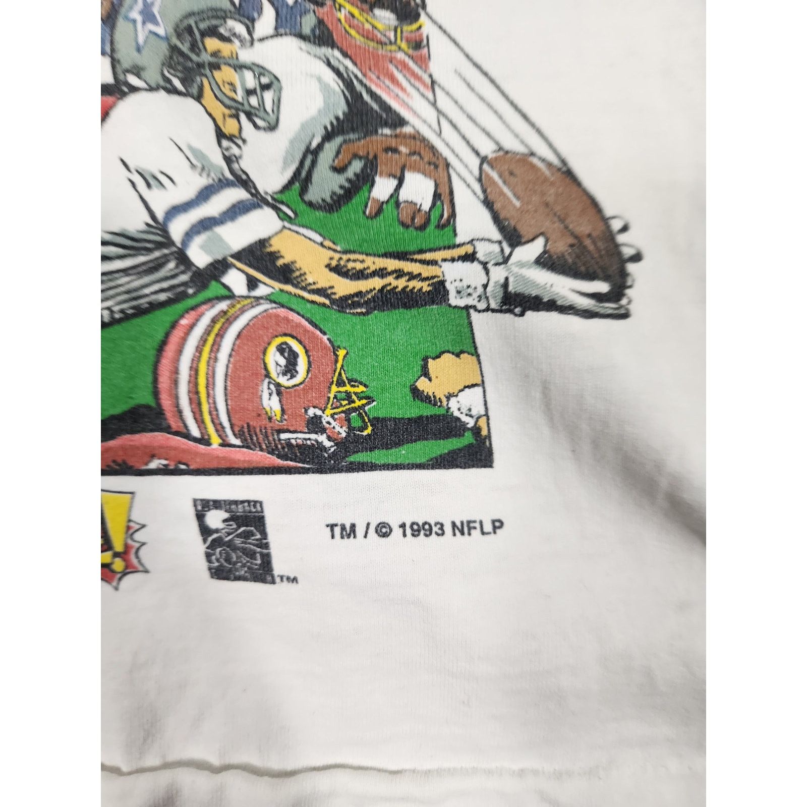 Salem Sportswear Vintage Troy Aikman Dallas Cowboys T-Shirt - Size Large Size US L / EU 52-54 / 3 - 3 Thumbnail