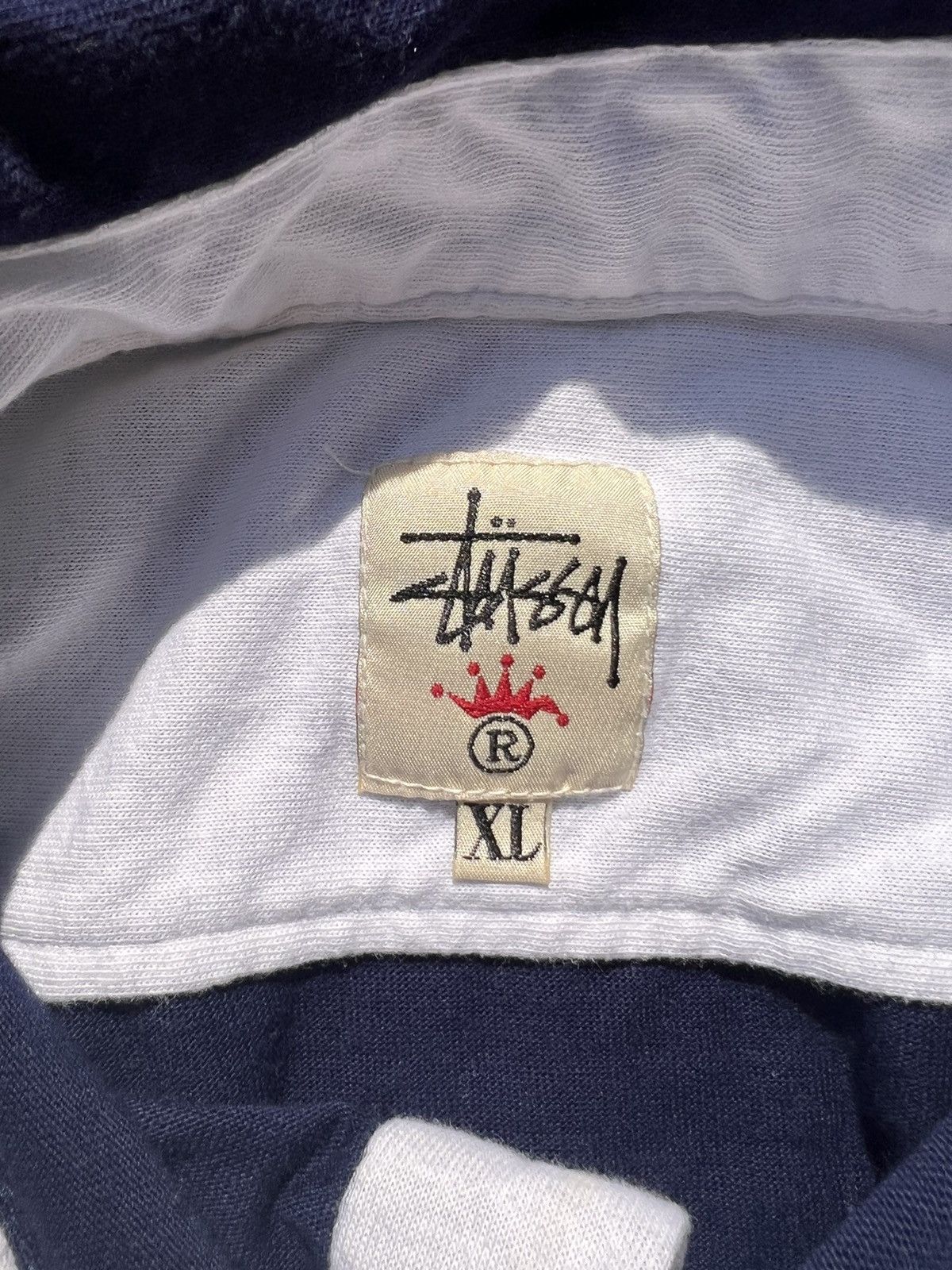 Stussy Vintage stussy rugby shirt Size US XL / EU 56 / 4 - 3 Thumbnail