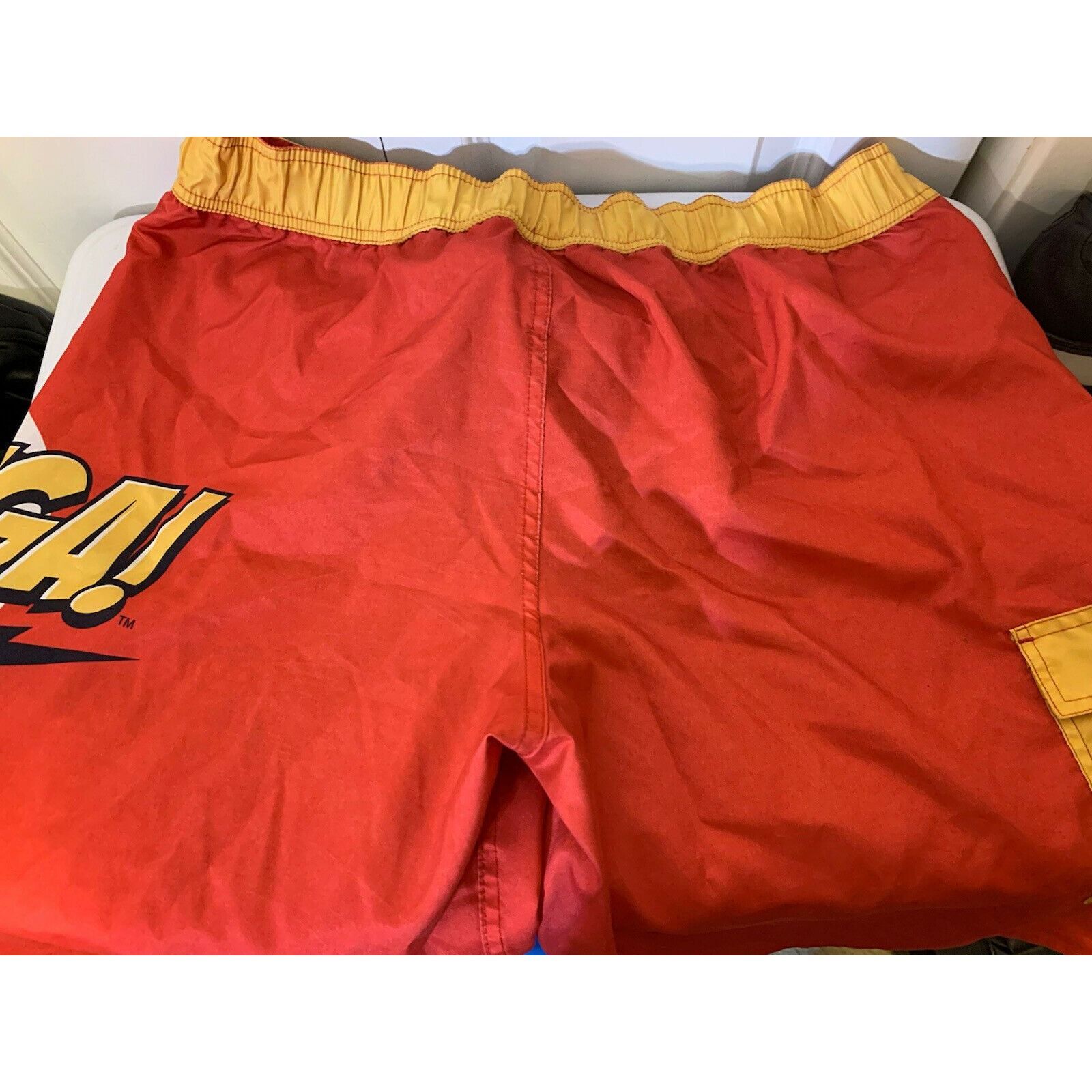 Other Bazinga The Big Bang Theory Men’s Sz L Red shorts trunk beac Size US 34 / EU 50 - 7 Thumbnail