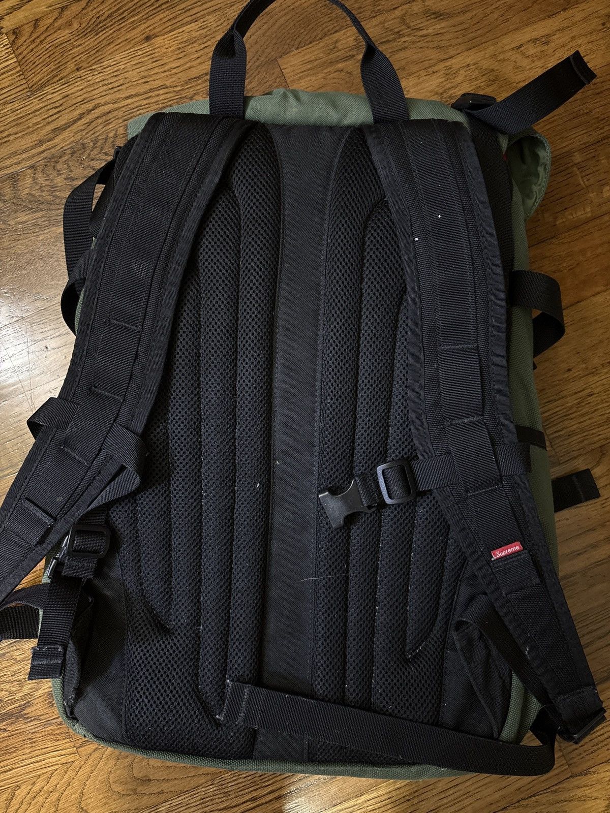 Supreme × The North Face Supreme The North Face Steep Tech BackPack Olive Size ONE SIZE - 2 Thumbnail