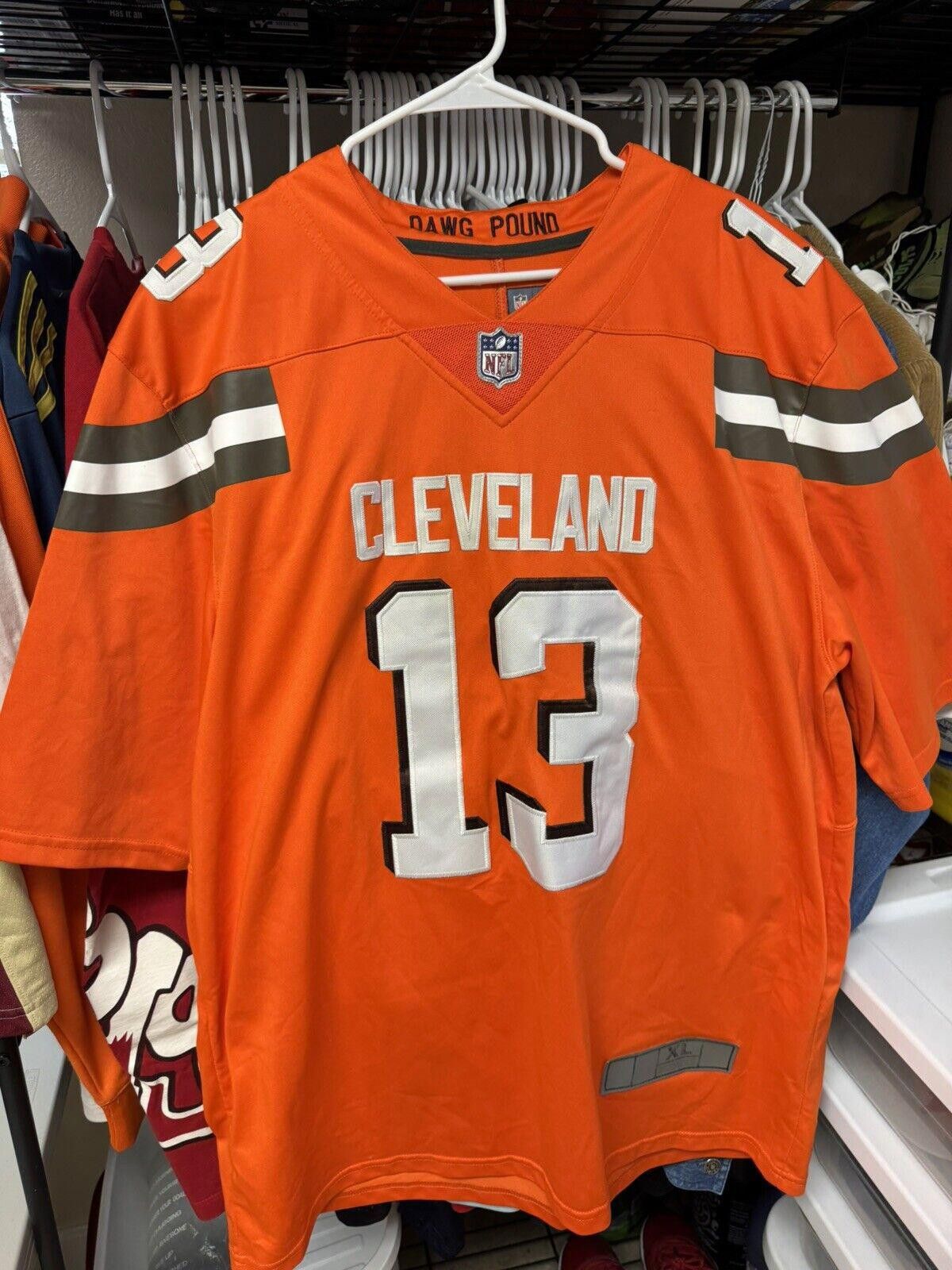 NFL NFL Cleveland Browns Odell Beckham Jr Jersey Size ONE SIZE - 2 Thumbnail