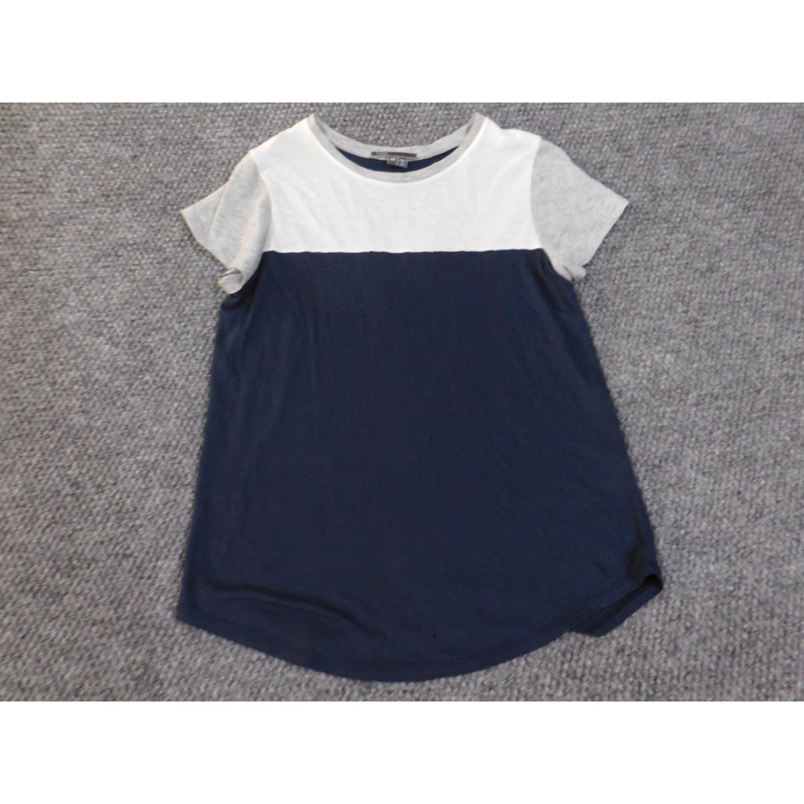 Vince Vince Top Womens XS blue stretch tee casual classic Shirt Adult XS Blue Classic Stretch Vince Womens XS Tee Size XS / US 0-2 / IT 36-38 - 2 Thumbnail