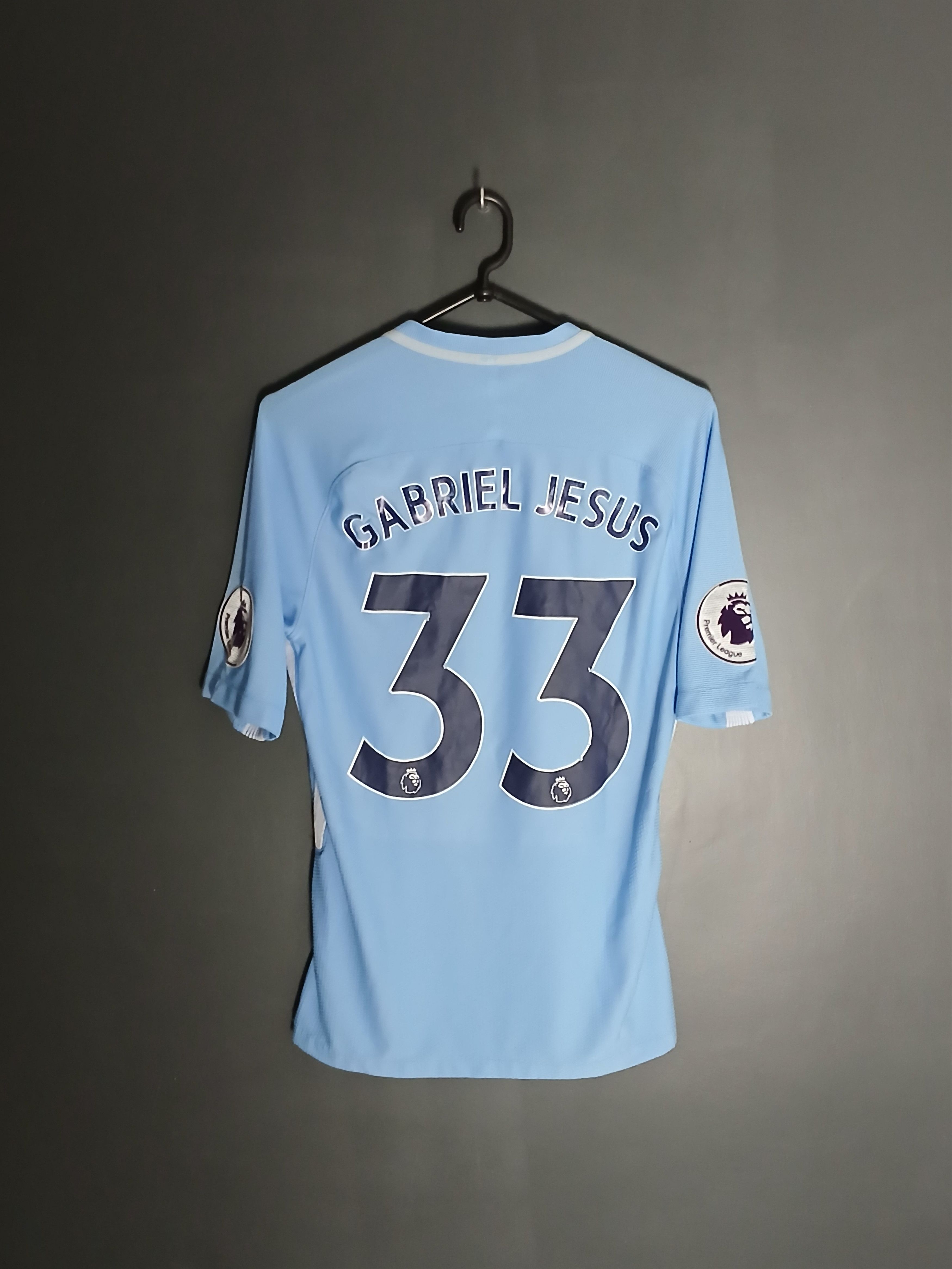 Other Manchester City 17/18 Home Jesus Football Jersey T-Shirt Size US M / EU 48-50 / 2 - 1 Thumbnail