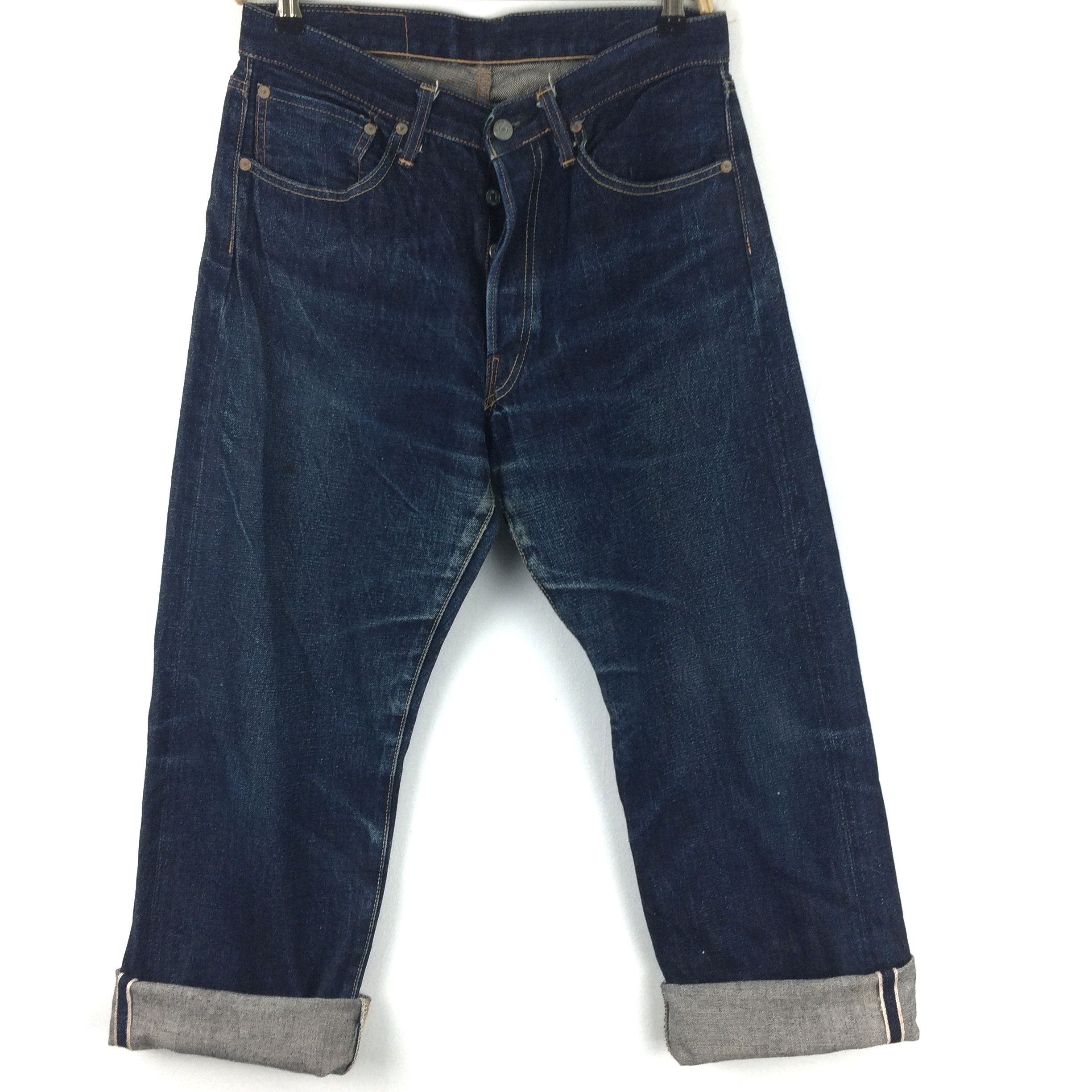 Japanese Brand x173 G.&I.P CUSTOM MADE JAPANESE JEANS SELVEDGE DISTRESSED Size US 31 - 2 Thumbnail