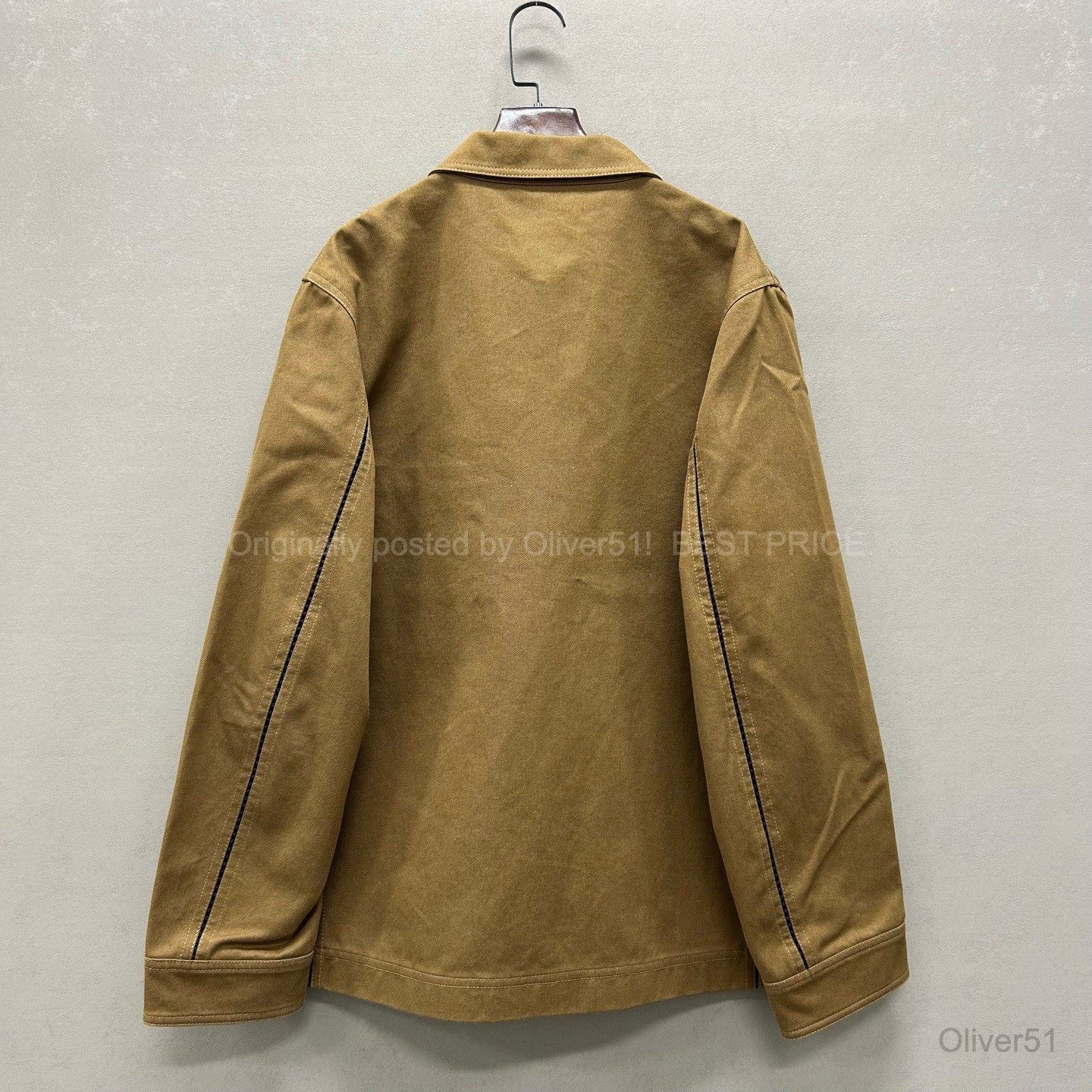 Valentino Valentino 99% New Khaki Work Jacket Size 50 BFAJNOP292 Size US M / EU 48-50 / 2 - 4 Thumbnail