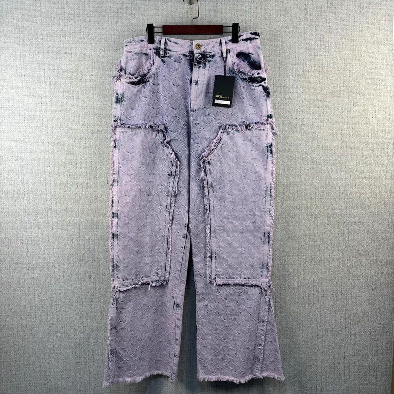 Louis Vuitton Louis Vuitton SS23 Fringe Destroying Presbyopia Full Print Size US 33 - 1 Thumbnail