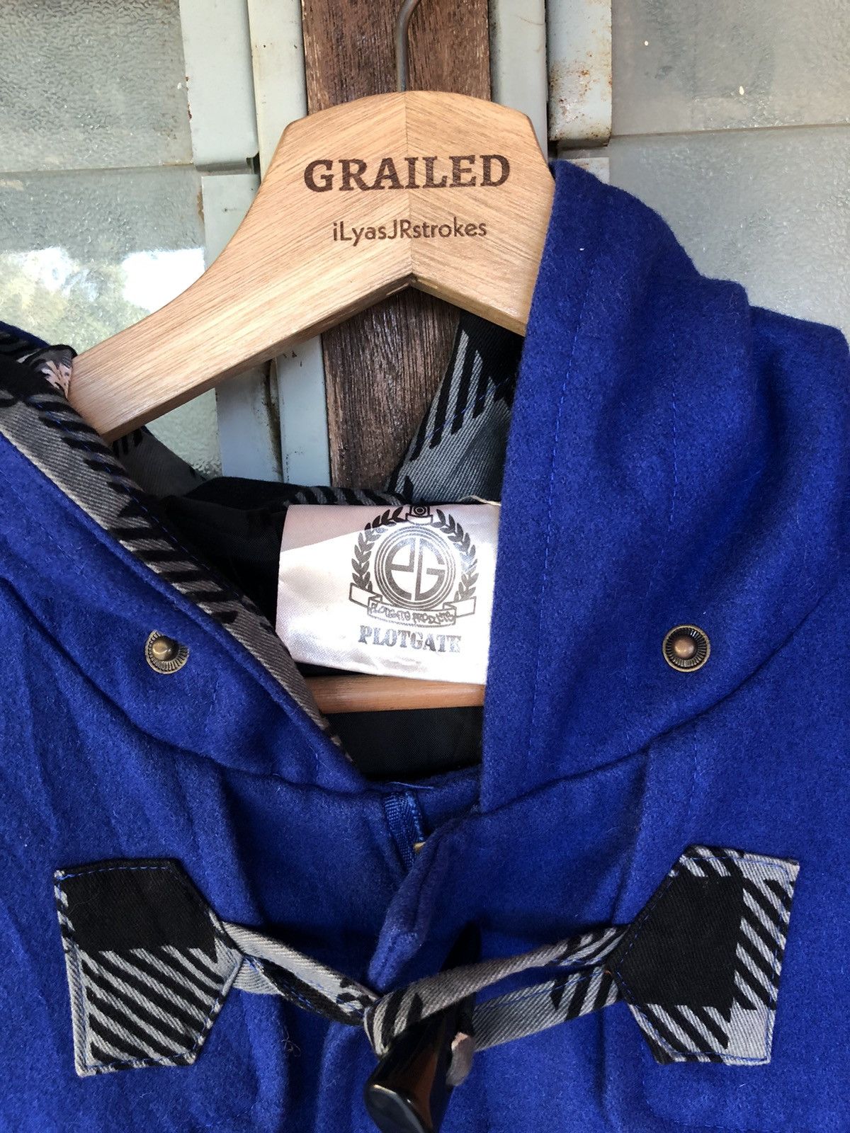 Beams Japan Vintage Plotgate Hoodie Jacket Size US M / EU 48-50 / 2 - 14 Thumbnail