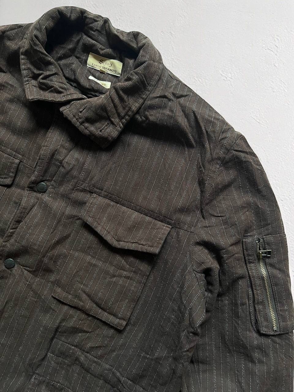 Japanese Brand × Kansai Yamamoto × Yohji Yamamoto KANSAI YAMAMOTO vintage WORK WEAR jacket JAPAN “Sissy” 90s Size US M / EU 48-50 / 2 - 9 Thumbnail
