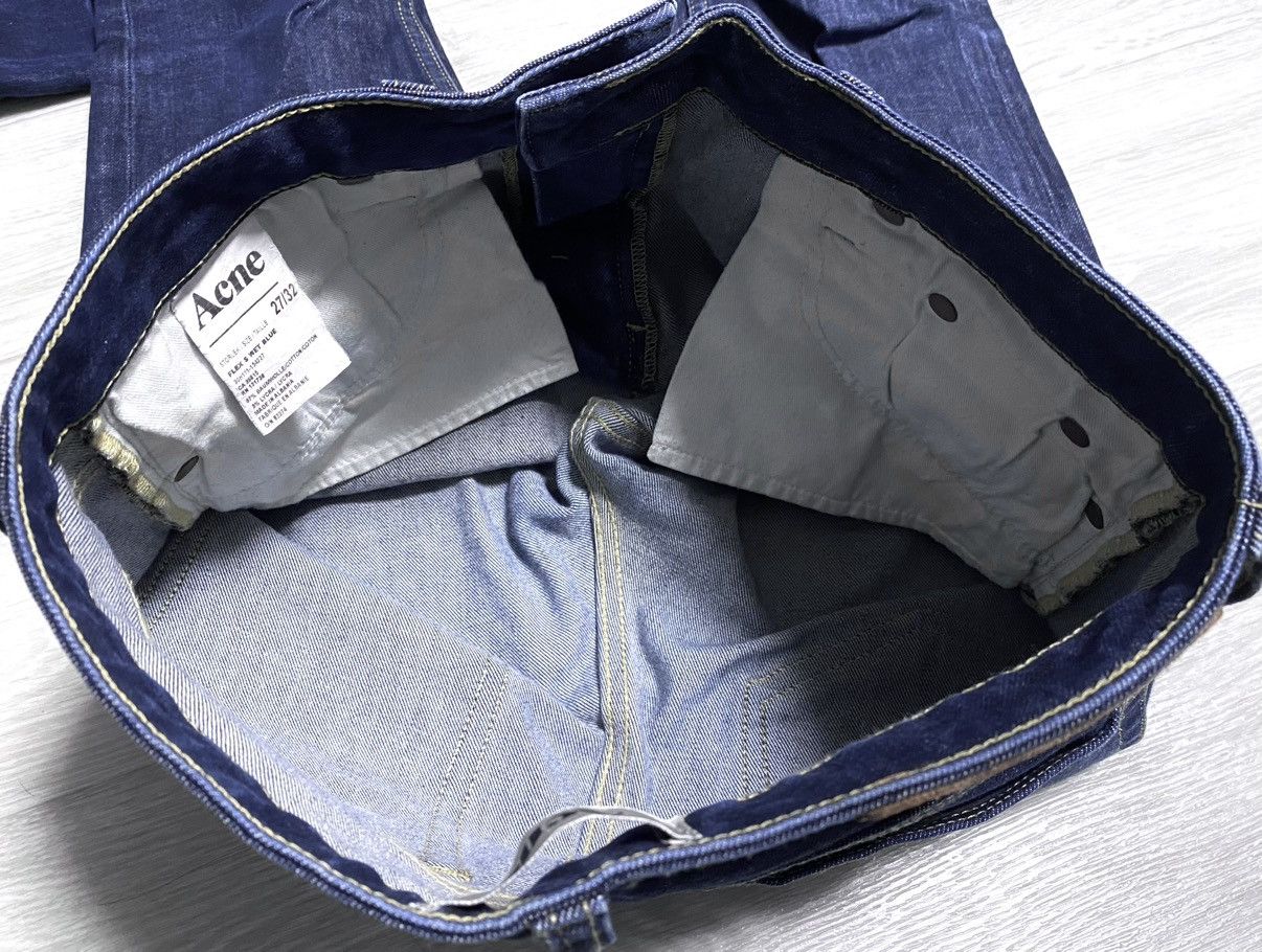 Acne Studios Women's Vintage Acne Studios Flex Wet Blue Jeans Denim Slim Size 27" / US 4 / IT 40 - 19 Thumbnail
