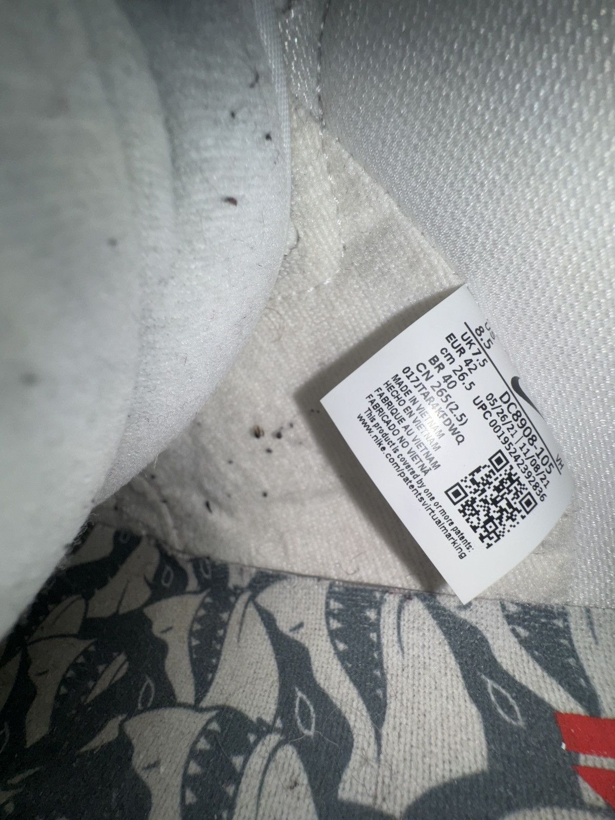 Nike Nike sb x Oski Dunks Size US 8.5 / EU 41-42 - 6 Thumbnail