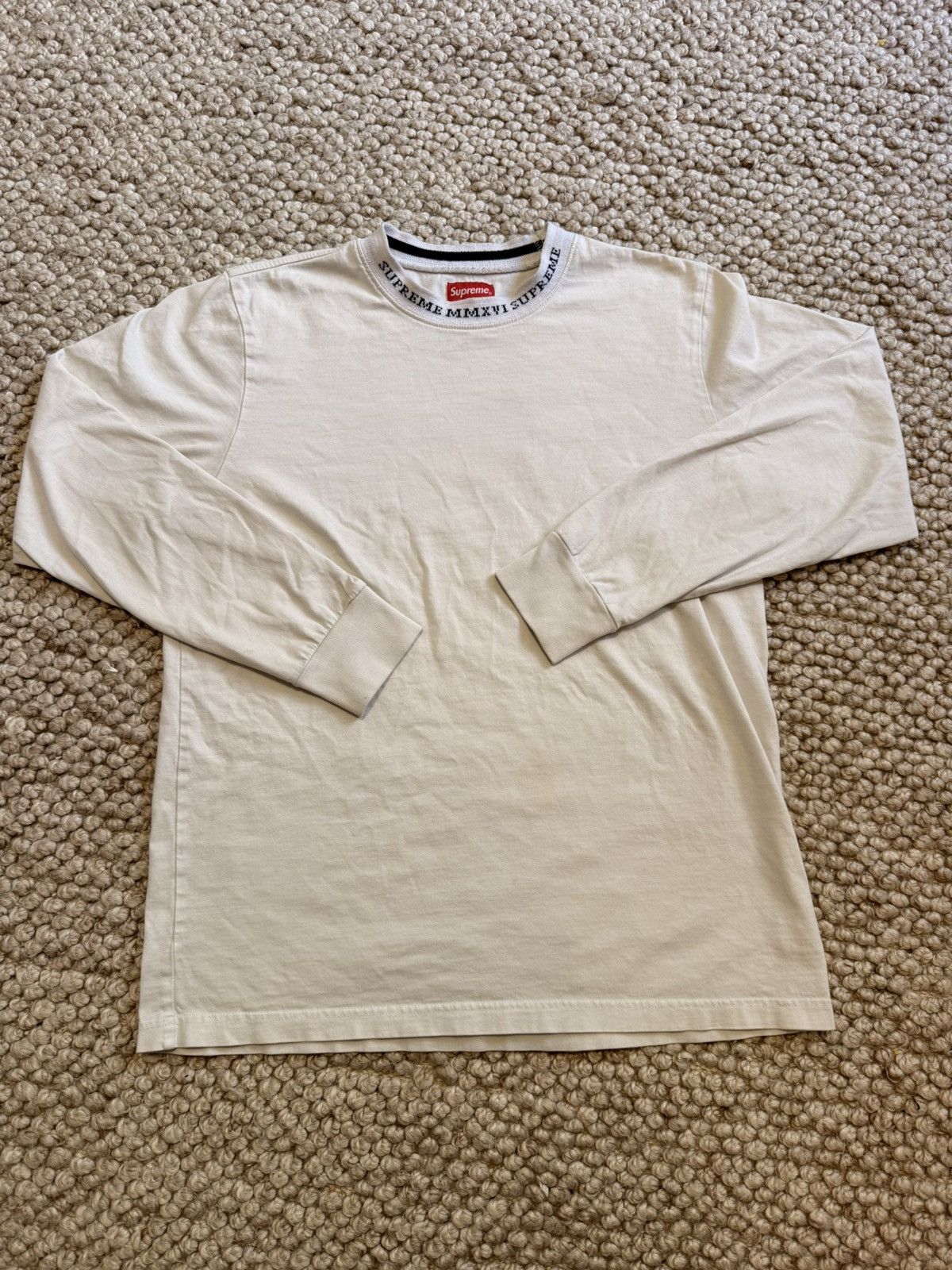 Supreme Supreme Collar Logo Size US M / EU 48-50 / 2 - 1 Thumbnail