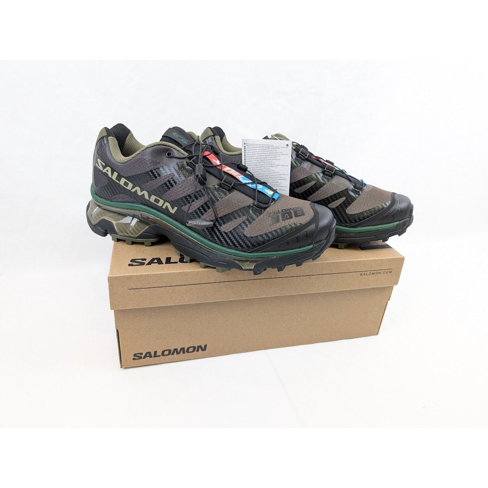 Salomon o1rshd1 Unisex Low-Top Sneakers in Olive Night / Black Size US 11 / EU 44 - 22 Thumbnail