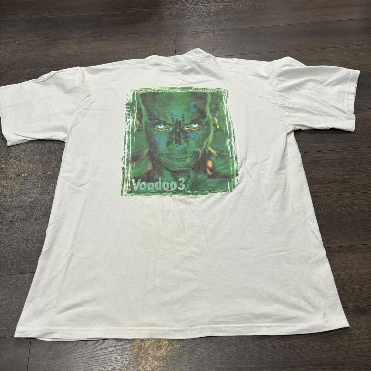 Designer vintage 3DFX Voodoo 3 t shirt 90s XL Size US XL / EU 56 / 4 - 6 Thumbnail