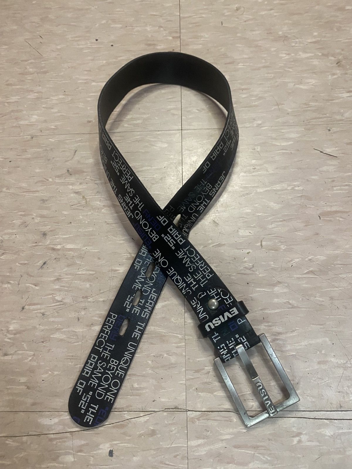Evisu Evisu genes leather belt Size 30 - 11 Thumbnail