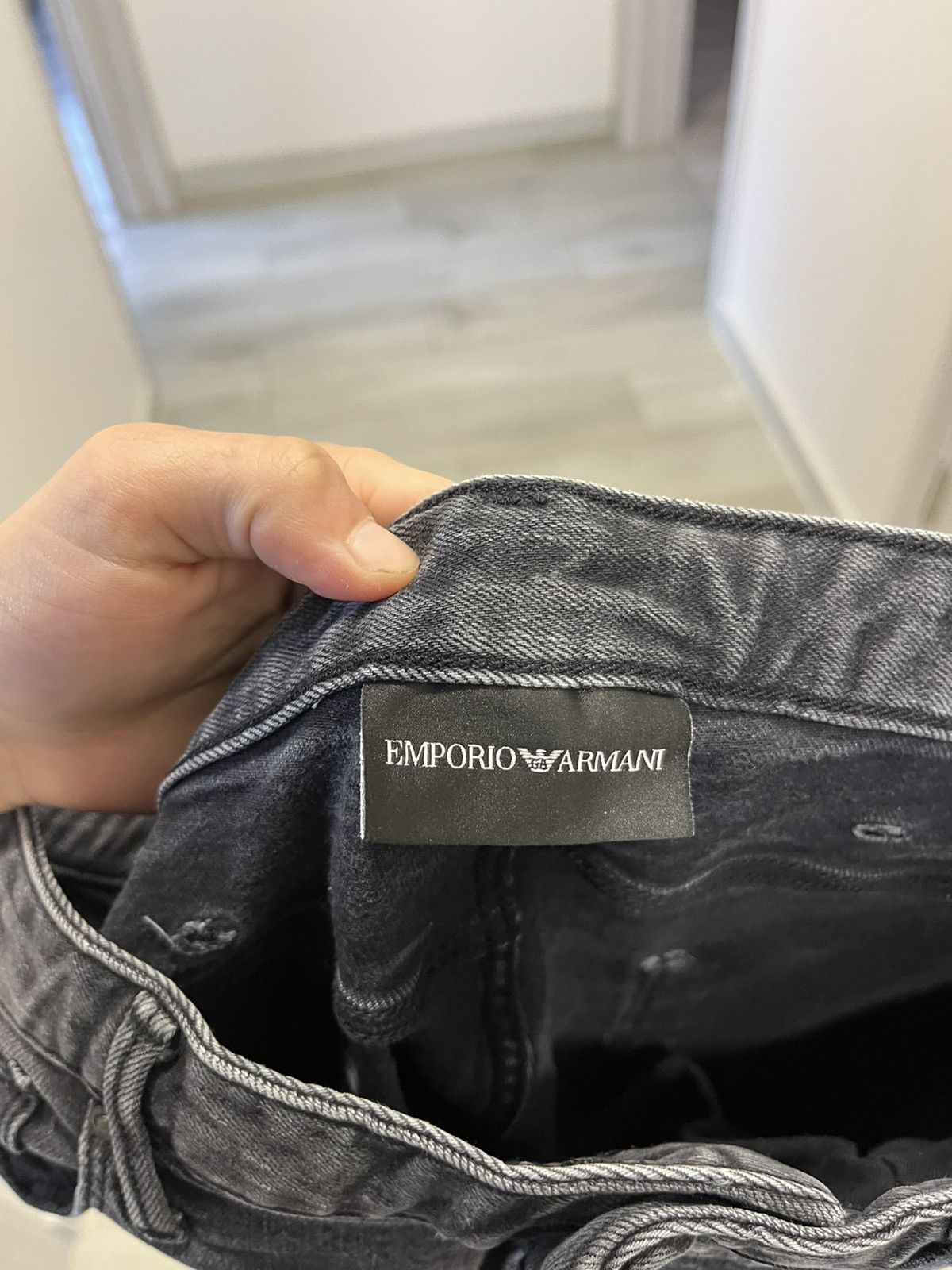 Emporio Armani Emporio Armani Jeans Slim Gray Y2K Vintage Streetwear Size30 Size US 30 / EU 46 - 5 Thumbnail