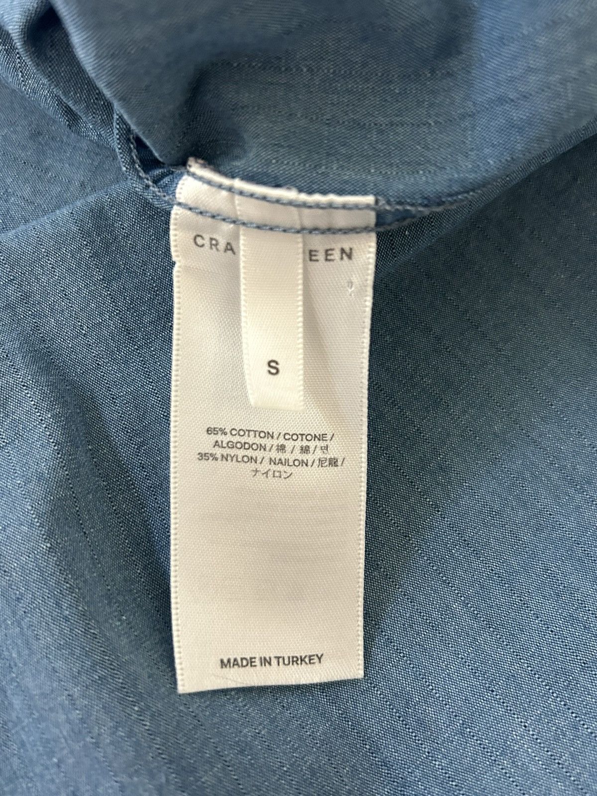 Craig Green Denim handkerchief Sun Bleached Shirt Size US S / EU 44-46 / 1 - 6 Thumbnail
