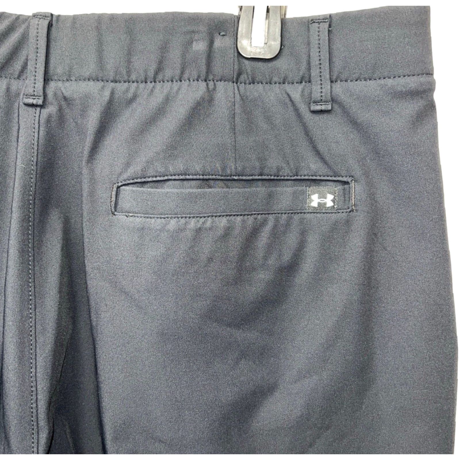 Under Armour Under Armour Black Shorts Mens 38 Regular Chino Style Casual Sportswear Mens Black 38 Regular Size US 38 / EU 54 - 3 Thumbnail