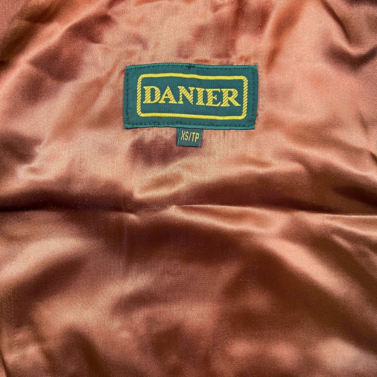Danier × Vintage Vintage Danier Suede Patchwork Jacket Snake Leopard Print Size XS / US 0-2 / IT 36-38 - 8 Thumbnail