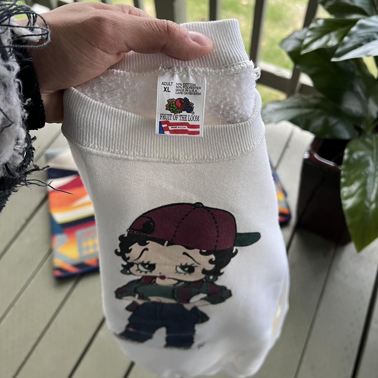 Vintage Vintage 90s Betty Boop Crewneck Sweatshirt Size XLarge Size US XL / EU 56 / 4 - 5 Thumbnail