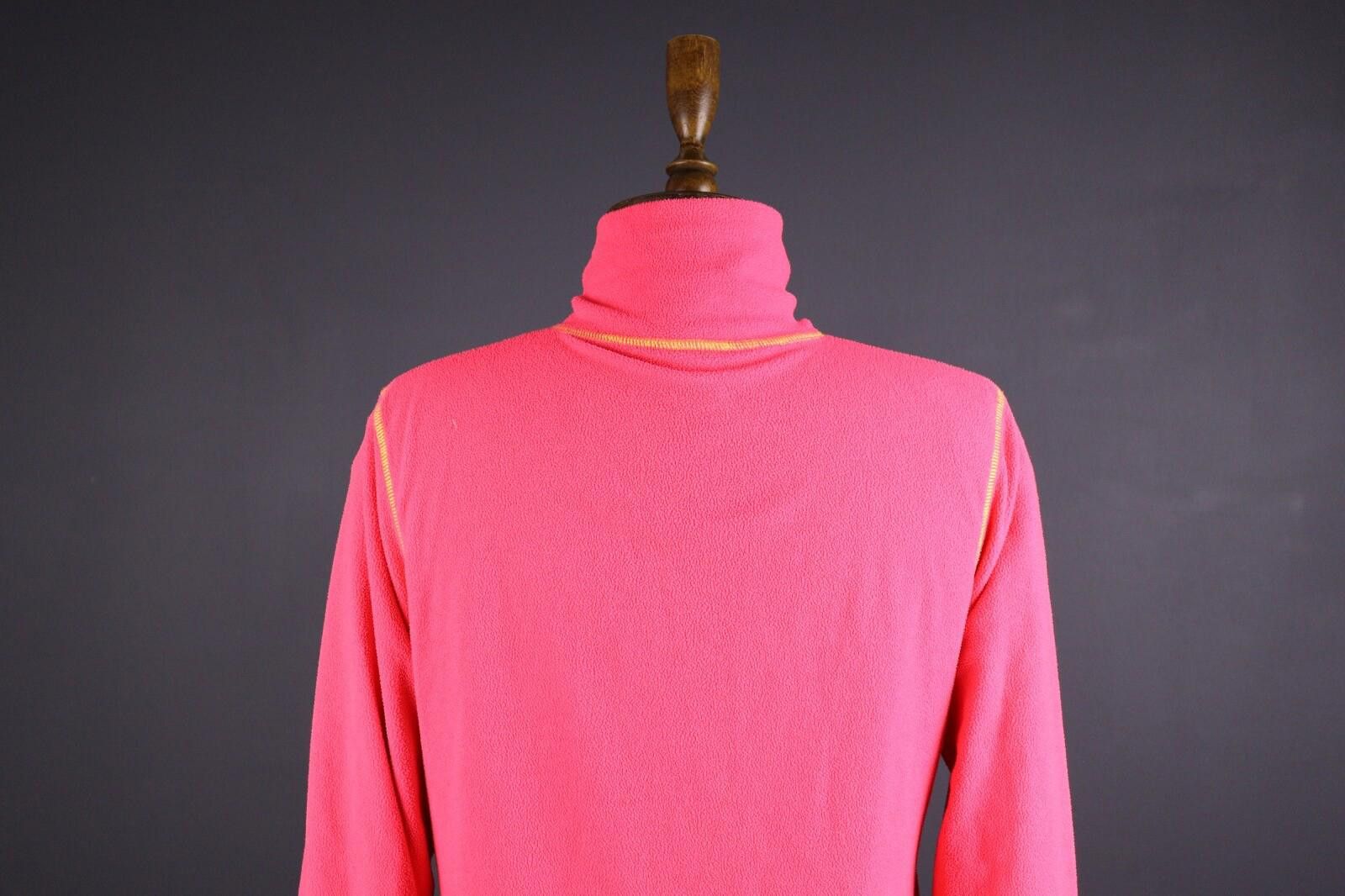 Designer Kari Traa Pink Full Zip Hiking Fleece Jacket Size M Size M / US 6-8 / IT 42-44 - 8 Thumbnail
