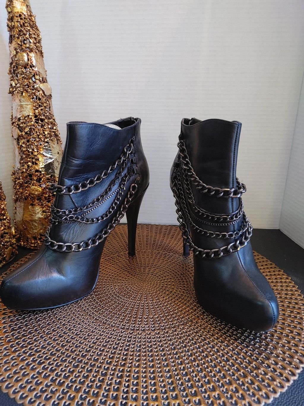 Michael Stars Michael Shannon Sienna Leather Booties Size 10M Size US 10 / IT 40 - 5 Thumbnail