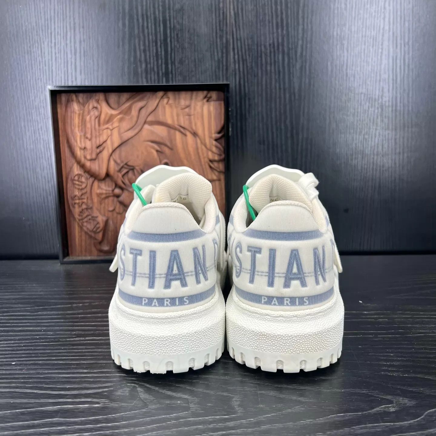 Dior Dior B23 Sneakers White Blue 38 Size US 7.5 / IT 37.5 - 5 Thumbnail