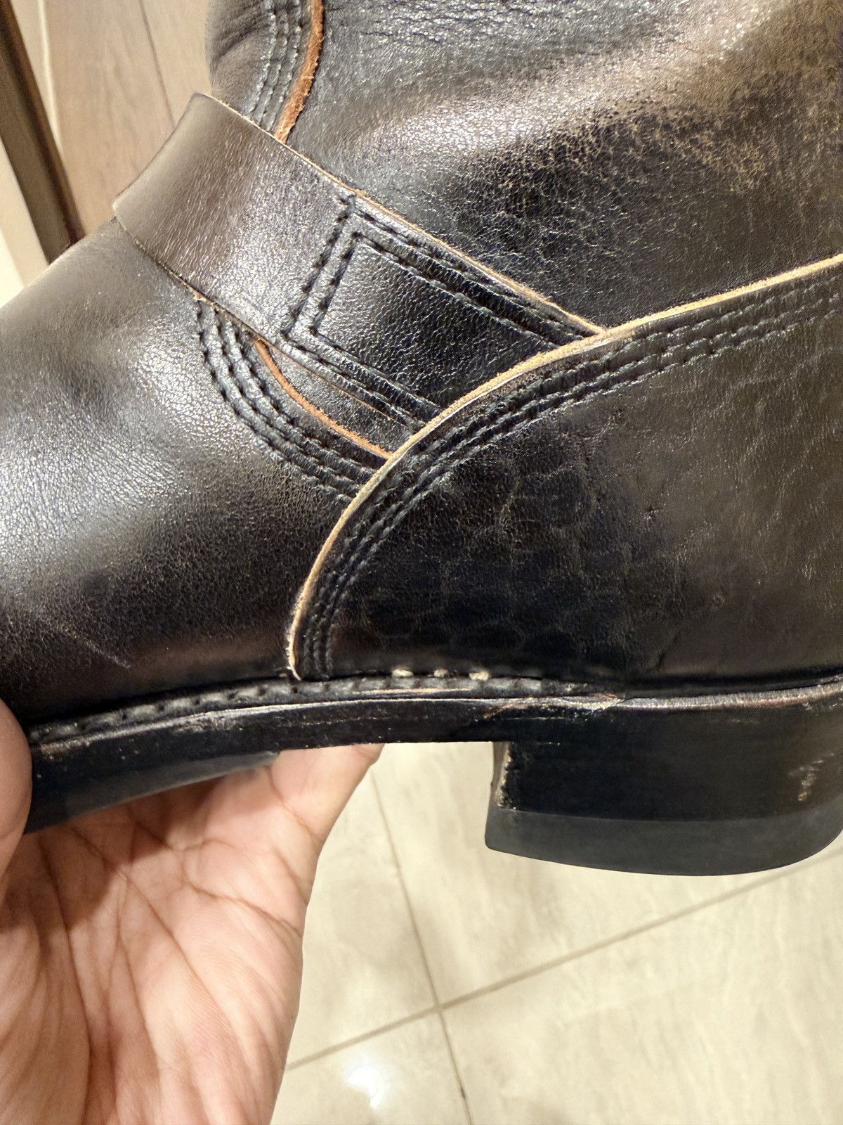 John Lofgren John Lofgren Wabash Engineer Boots – Shinki Hikaku Horsebutt Size US 8.5 / EU 41-42 - 9 Thumbnail