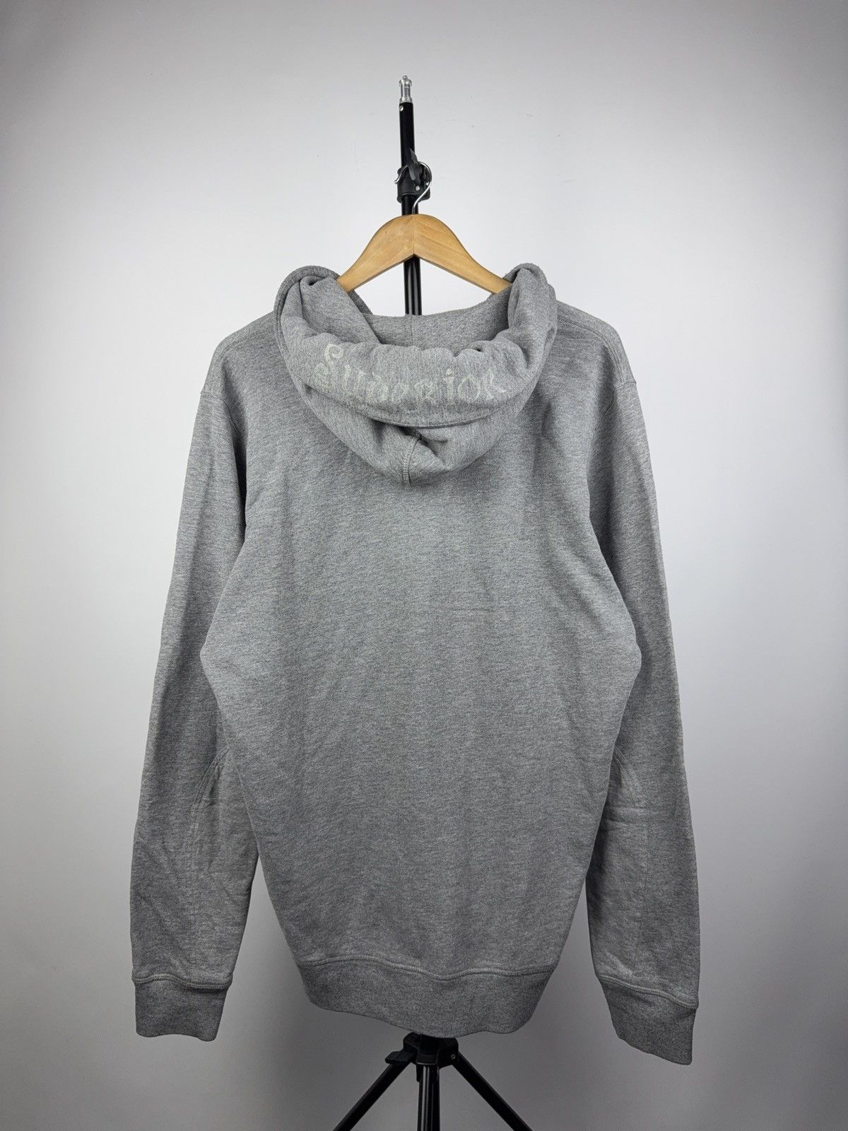 Diesel Luxury Vintage 00s Diesel Superior Division Hoodie XL 🩶 Size US XL / EU 56 / 4 - 12 Thumbnail
