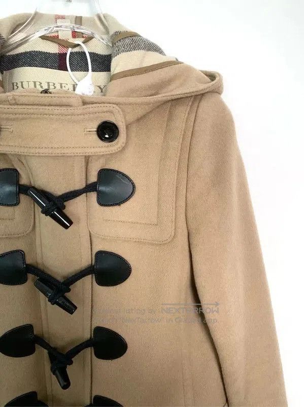Burberry Burberry Brown Cotton Women's Coat. Size XS / US 0-2 / IT 36-38 - 2 Thumbnail