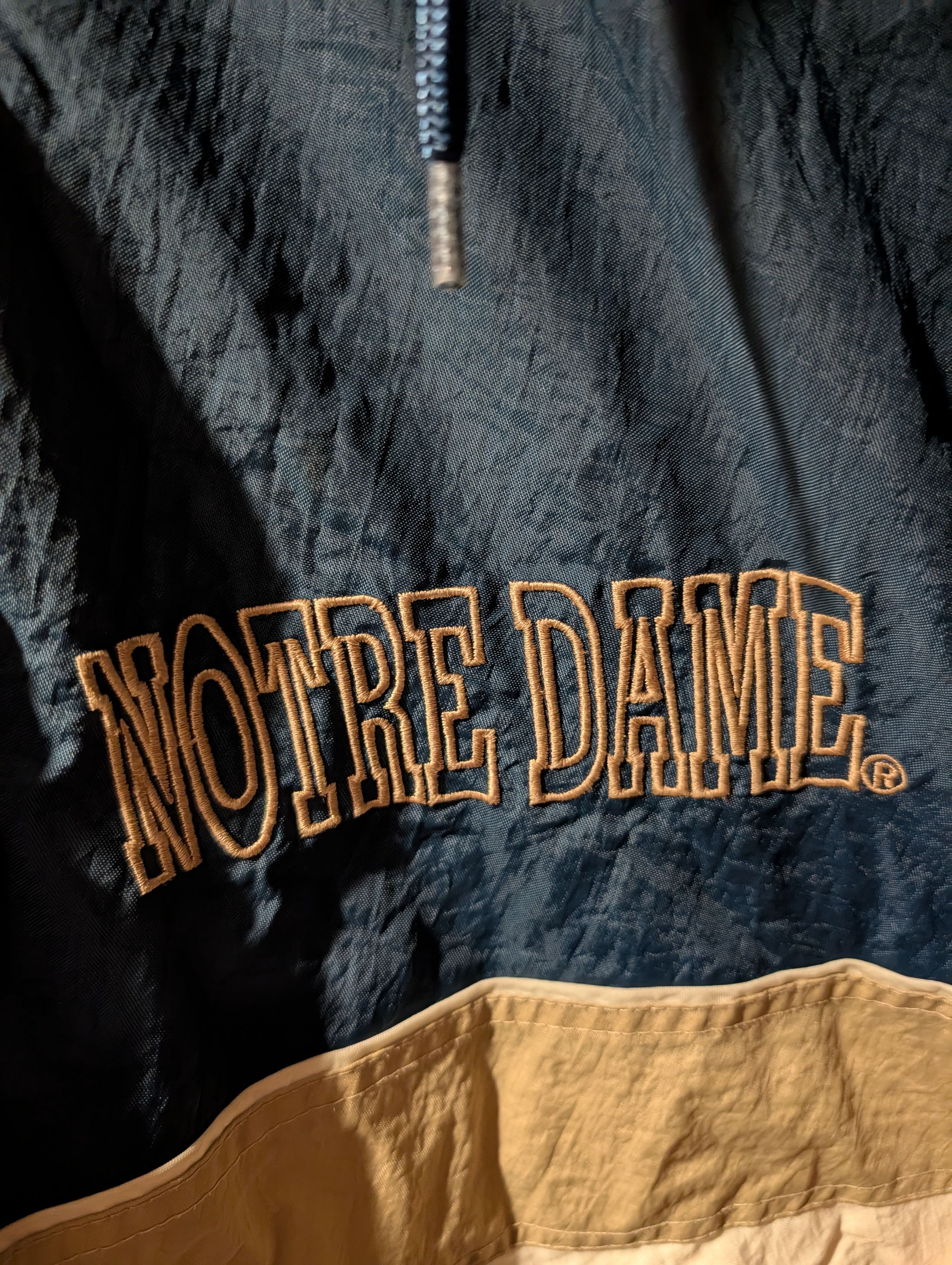 Starter Vintage 90s Notre Dame Fighting Irish Starter Puffer Jacket Size US XXL / EU 58 / 5 - 4 Thumbnail