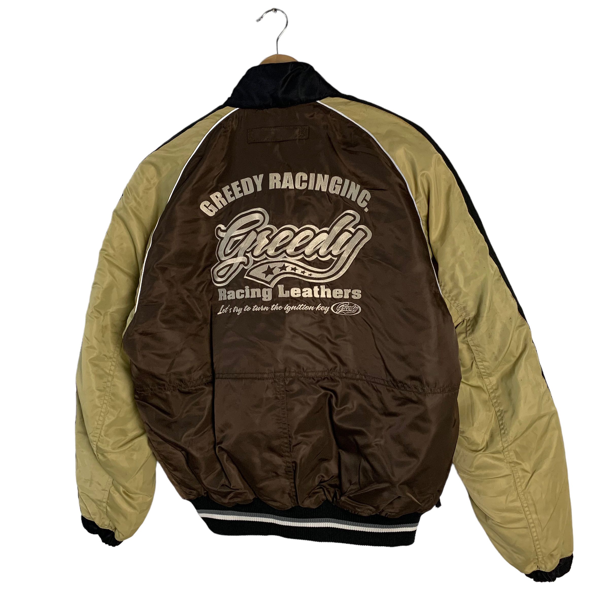 Japanese Brand Vintage Greedy Racing Motorcycle Jacket Size US M / EU 48-50 / 2 - 6 Thumbnail