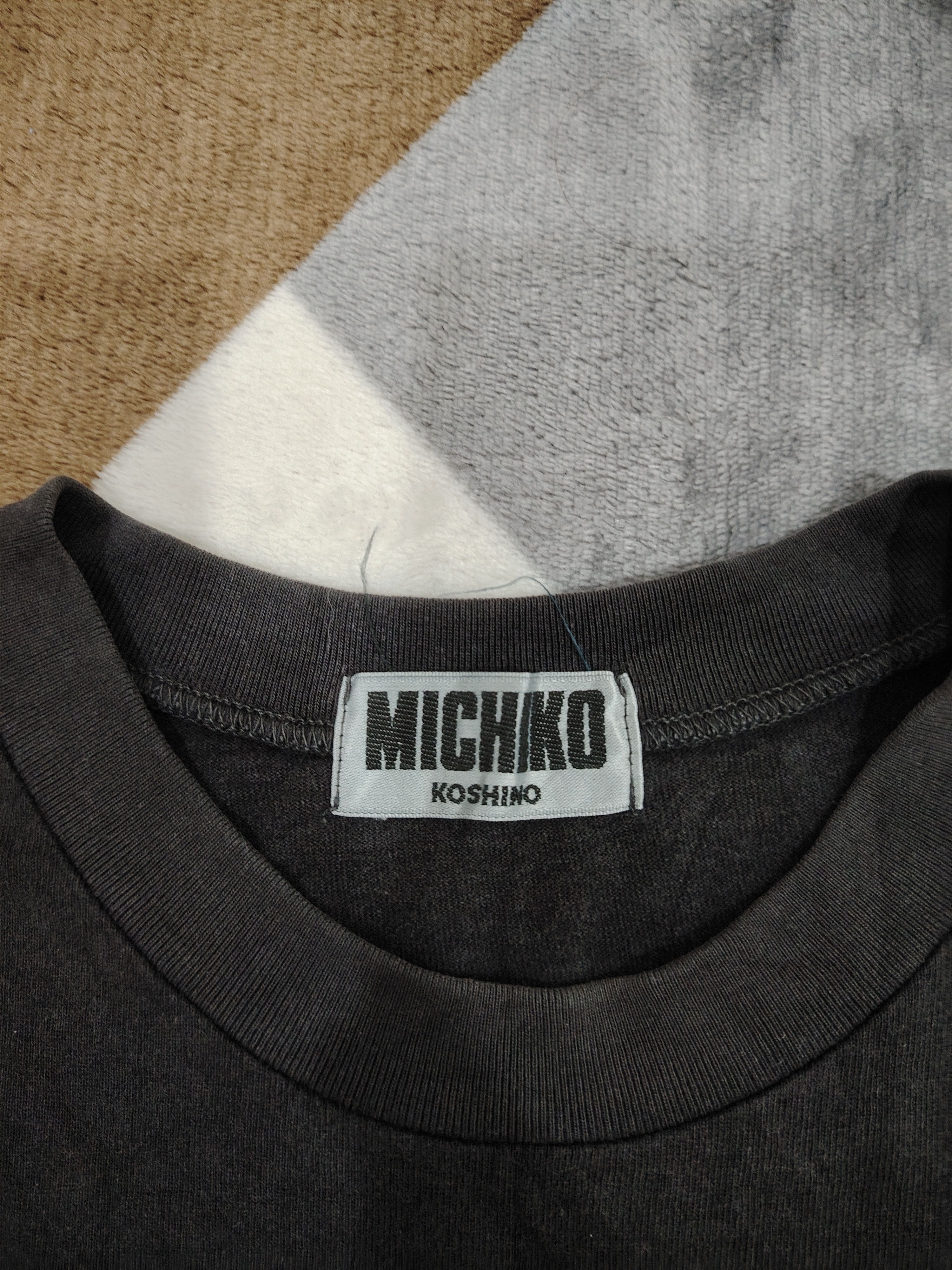 Japanese Brand × Michiko Koshino London Vintage 90's Michiko Koshino London T shirt Size US L / EU 52-54 / 3 - 4 Thumbnail