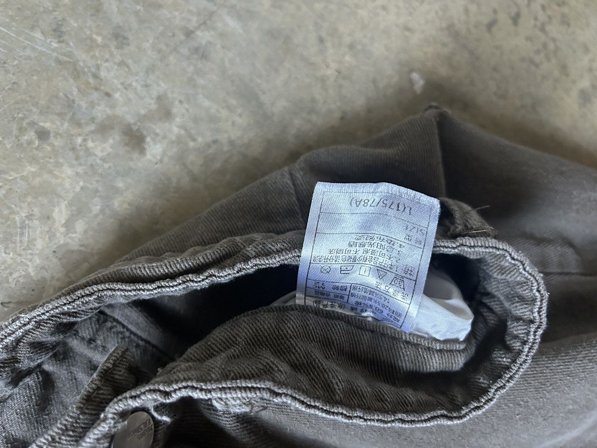 Japanese Brand Vintage Japanese Denim Jeans– Faded Gray-Brown /Straight Cut Size US 28 / EU 44 - 3 Thumbnail